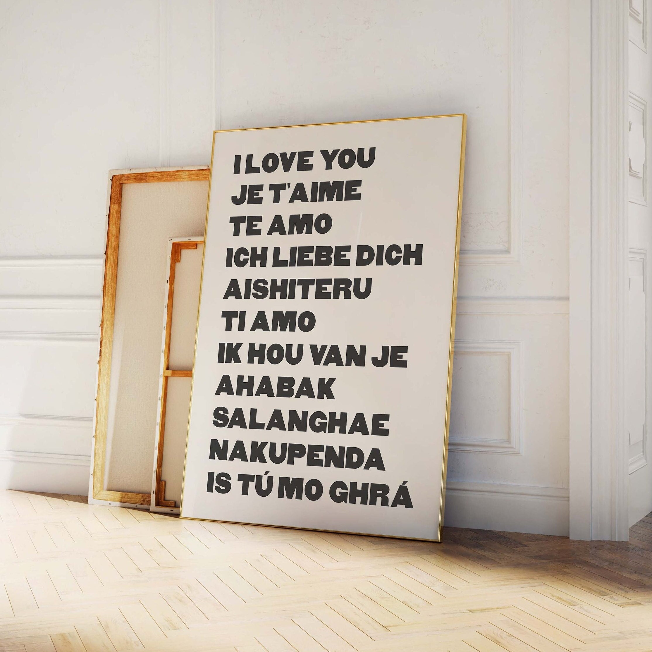 I Love You Print - Image 2