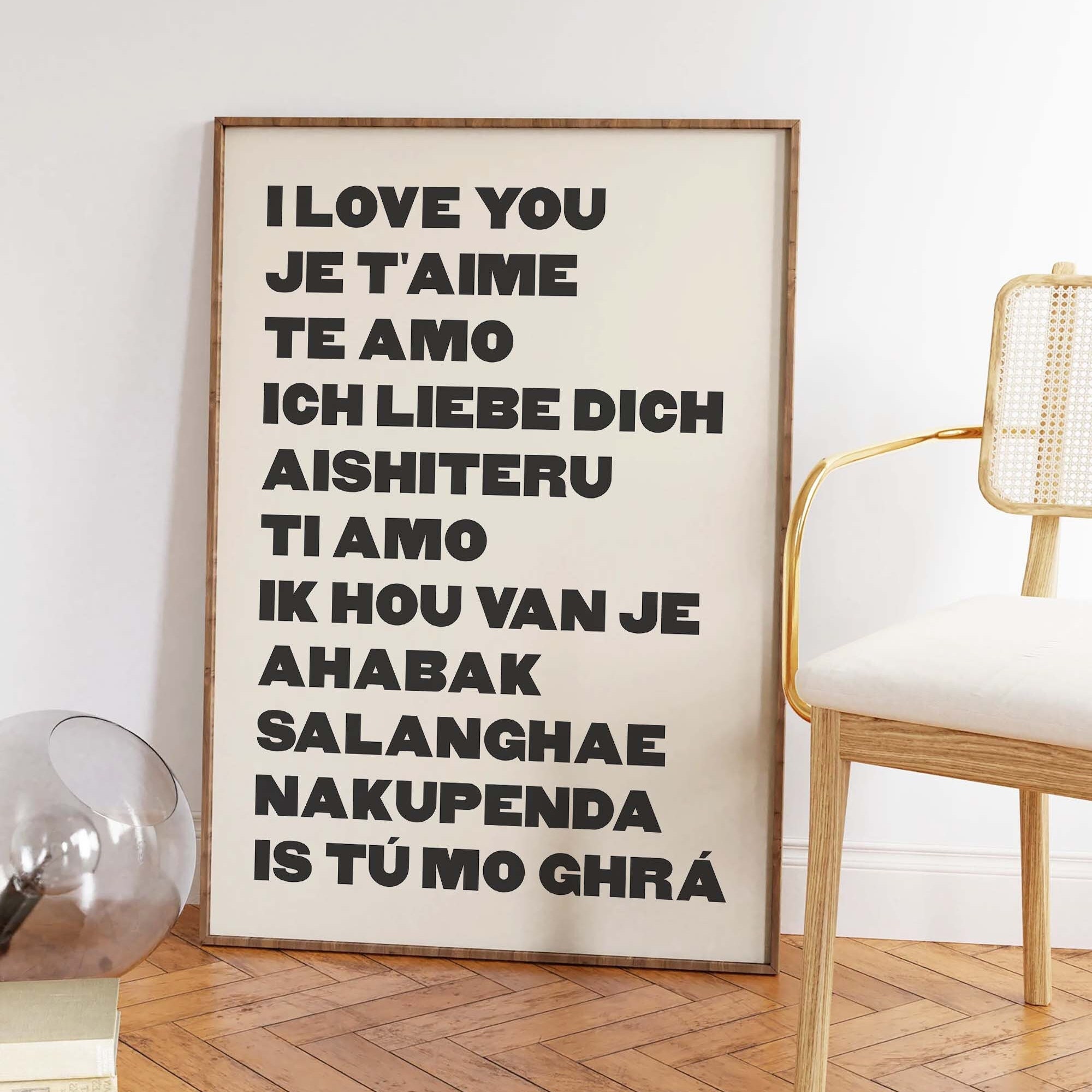 I Love You Print - Image 4