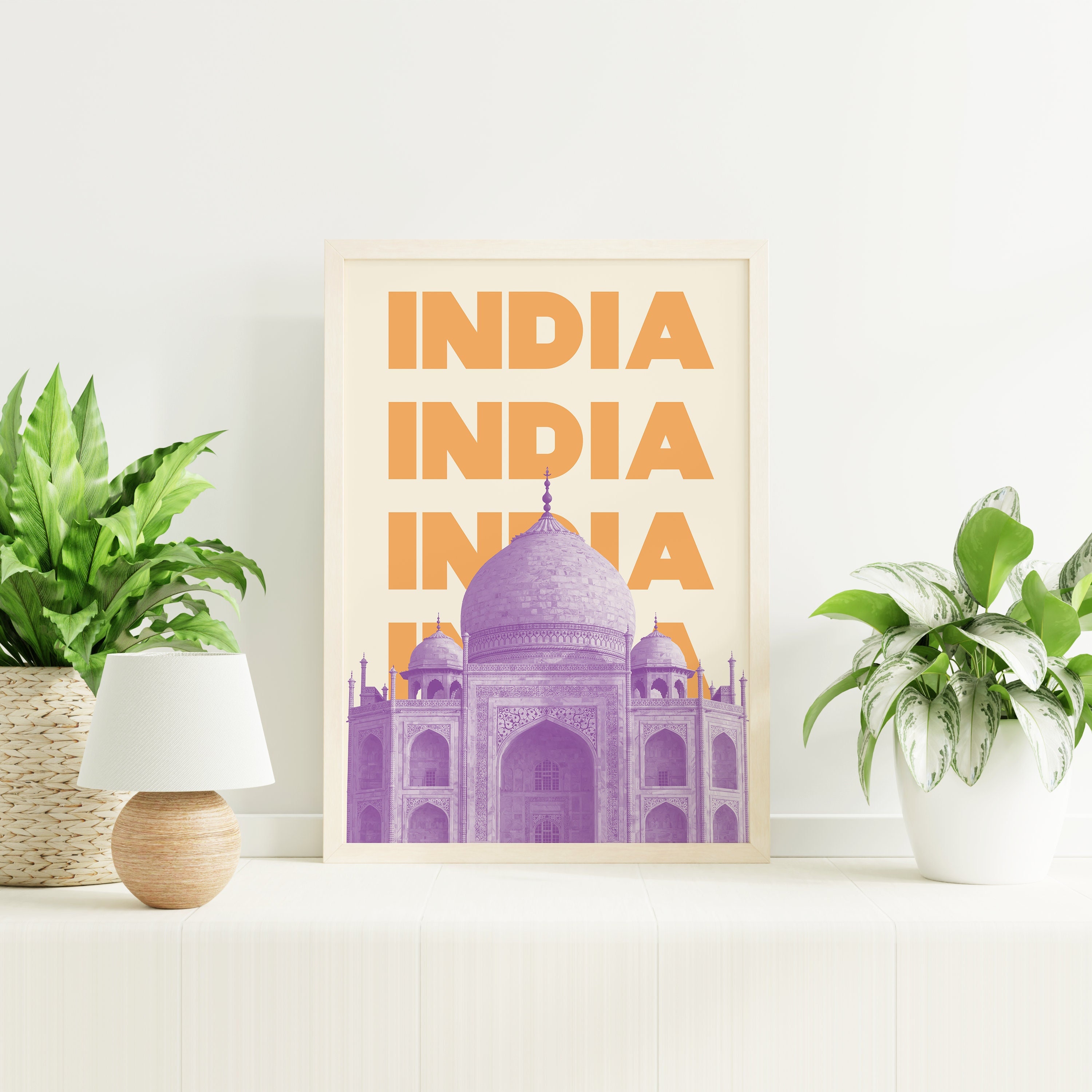 India Travel Print
