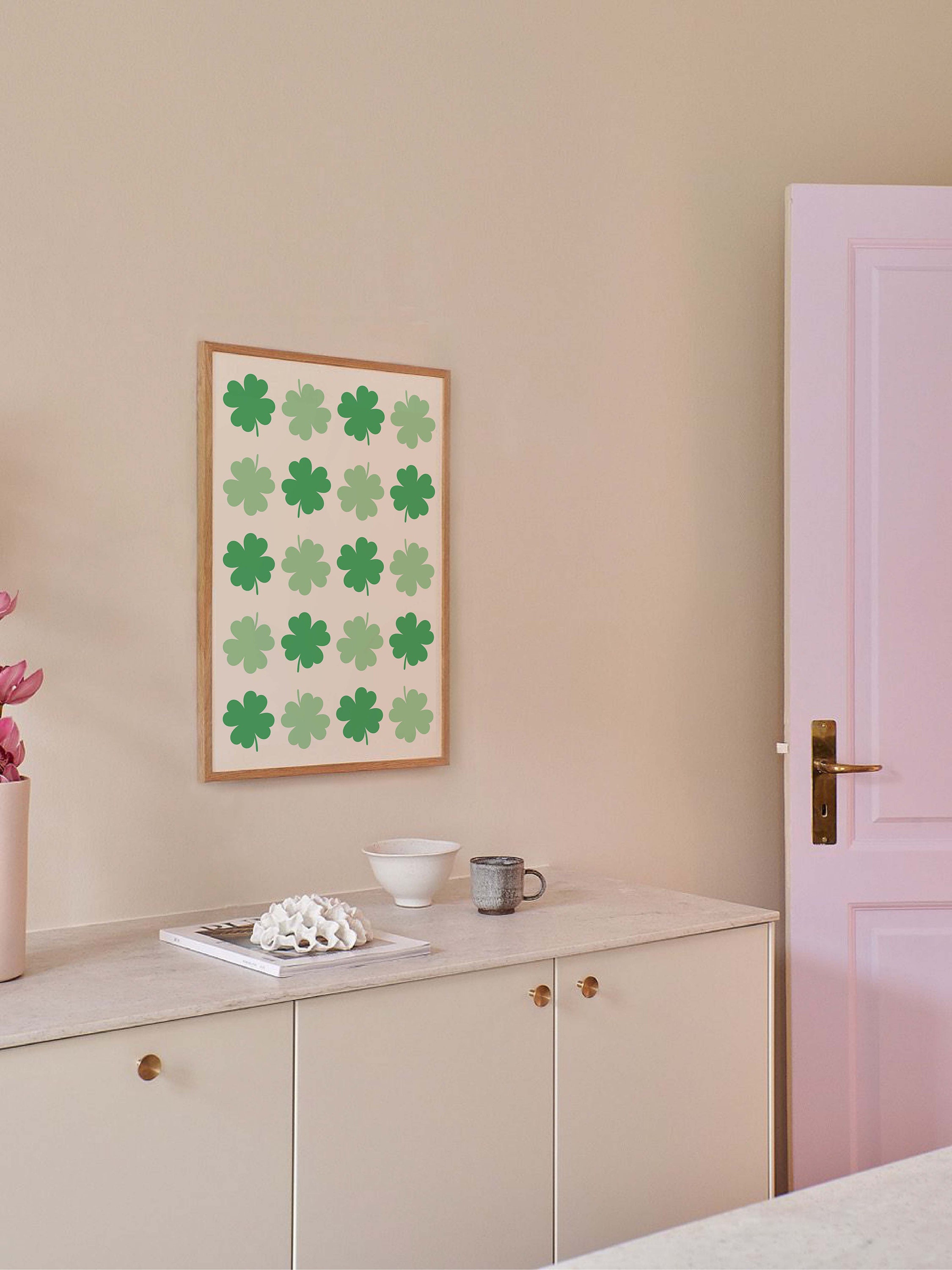 Irish Shamrocks Print - Image 2