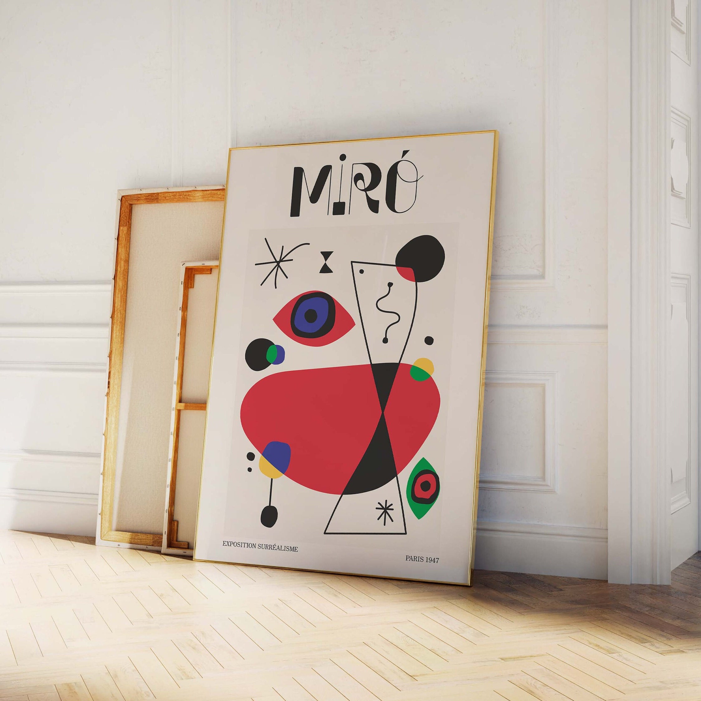 Joan Miro Exhibition Print - Image 3