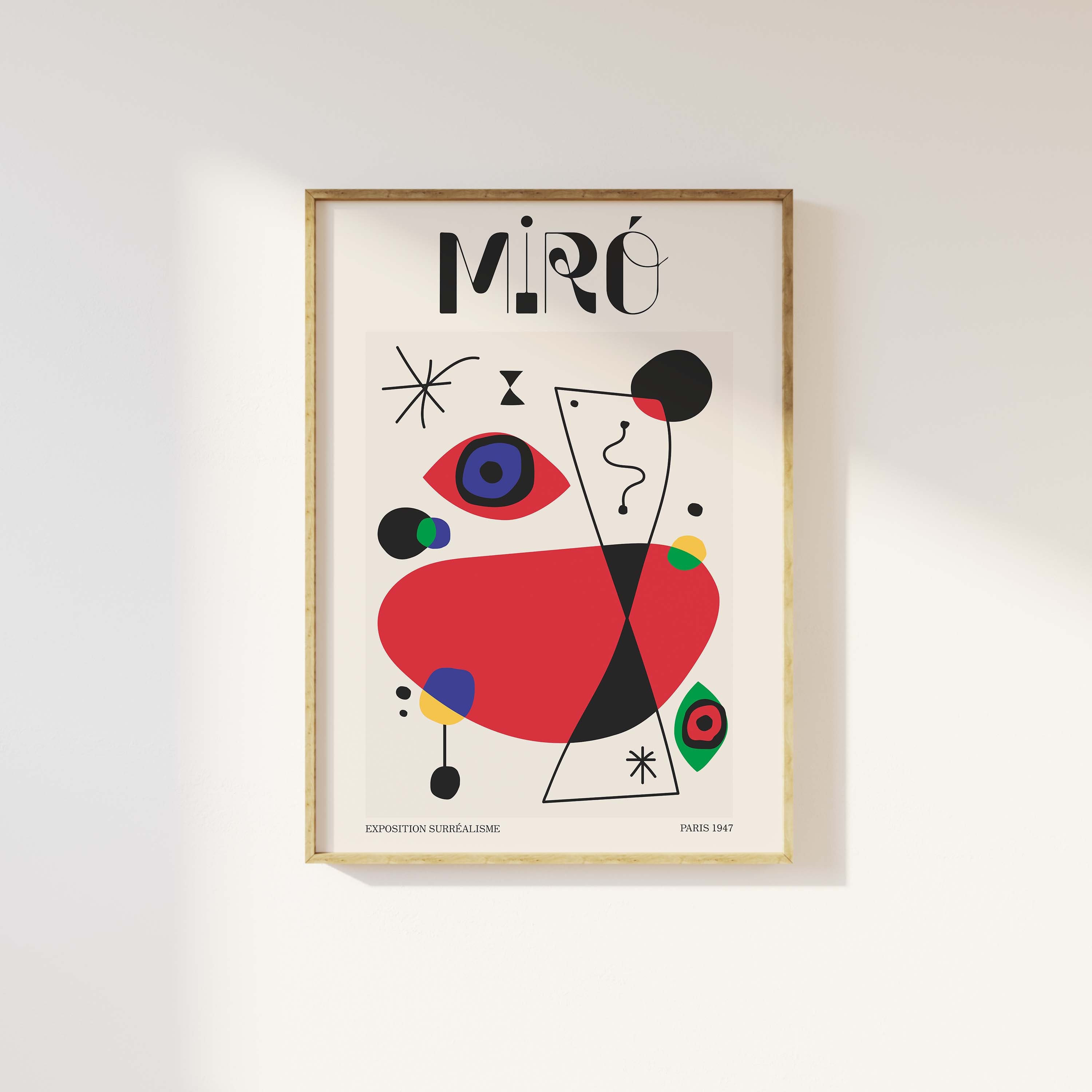 Joan Miro Exhibition Print - Image 4
