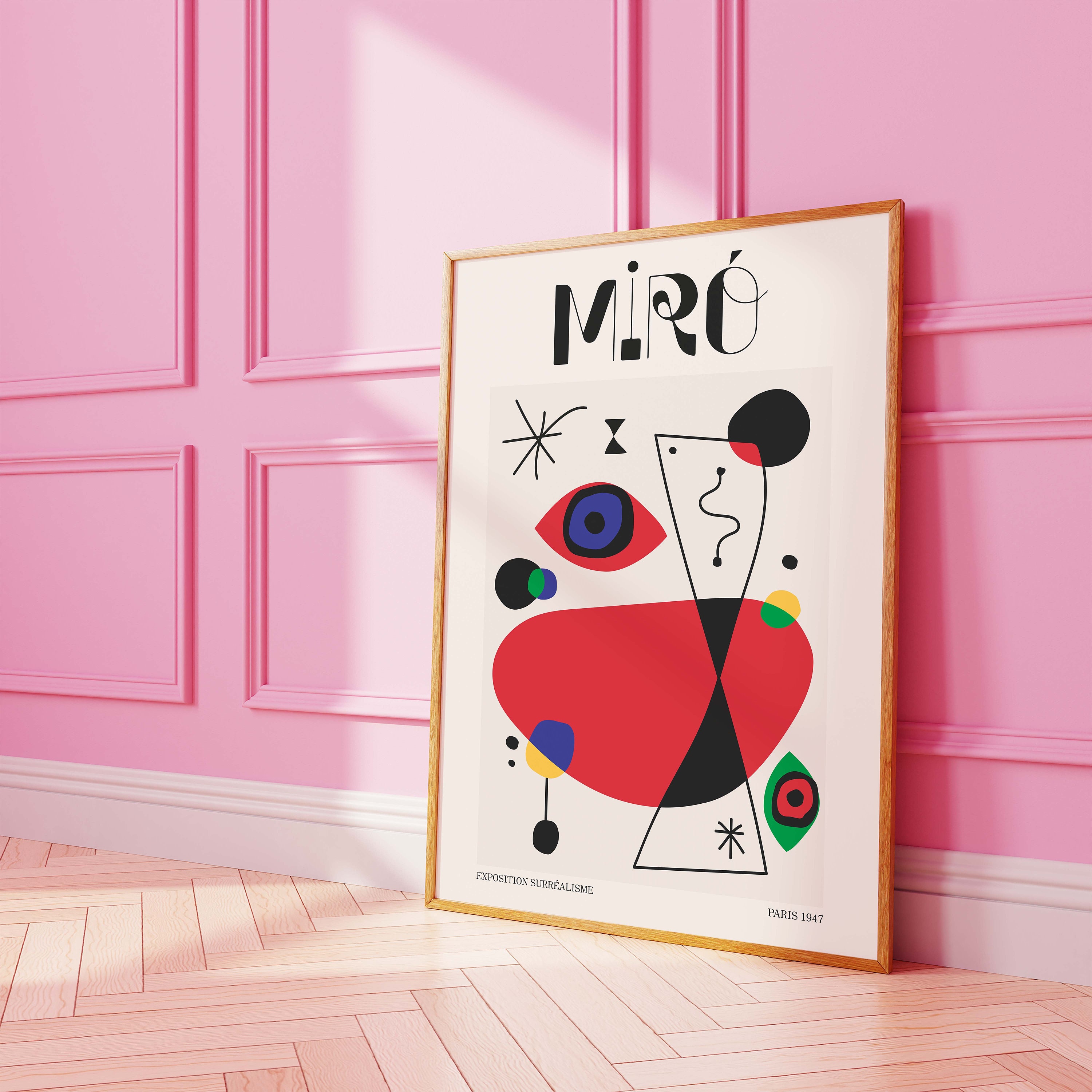 Joan Miro Exhibition Print - Image 5