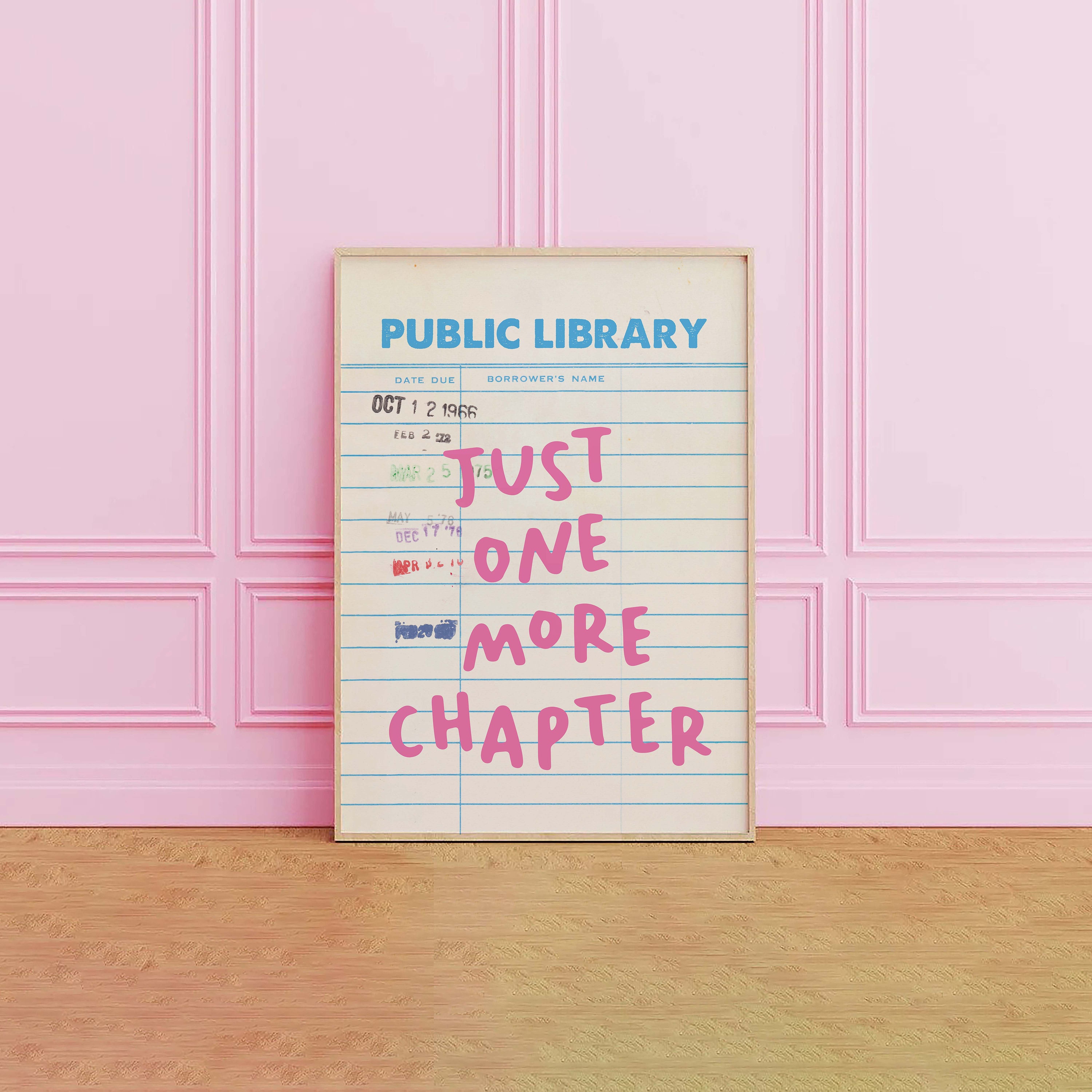 Just One More Chapter Print - Image 2