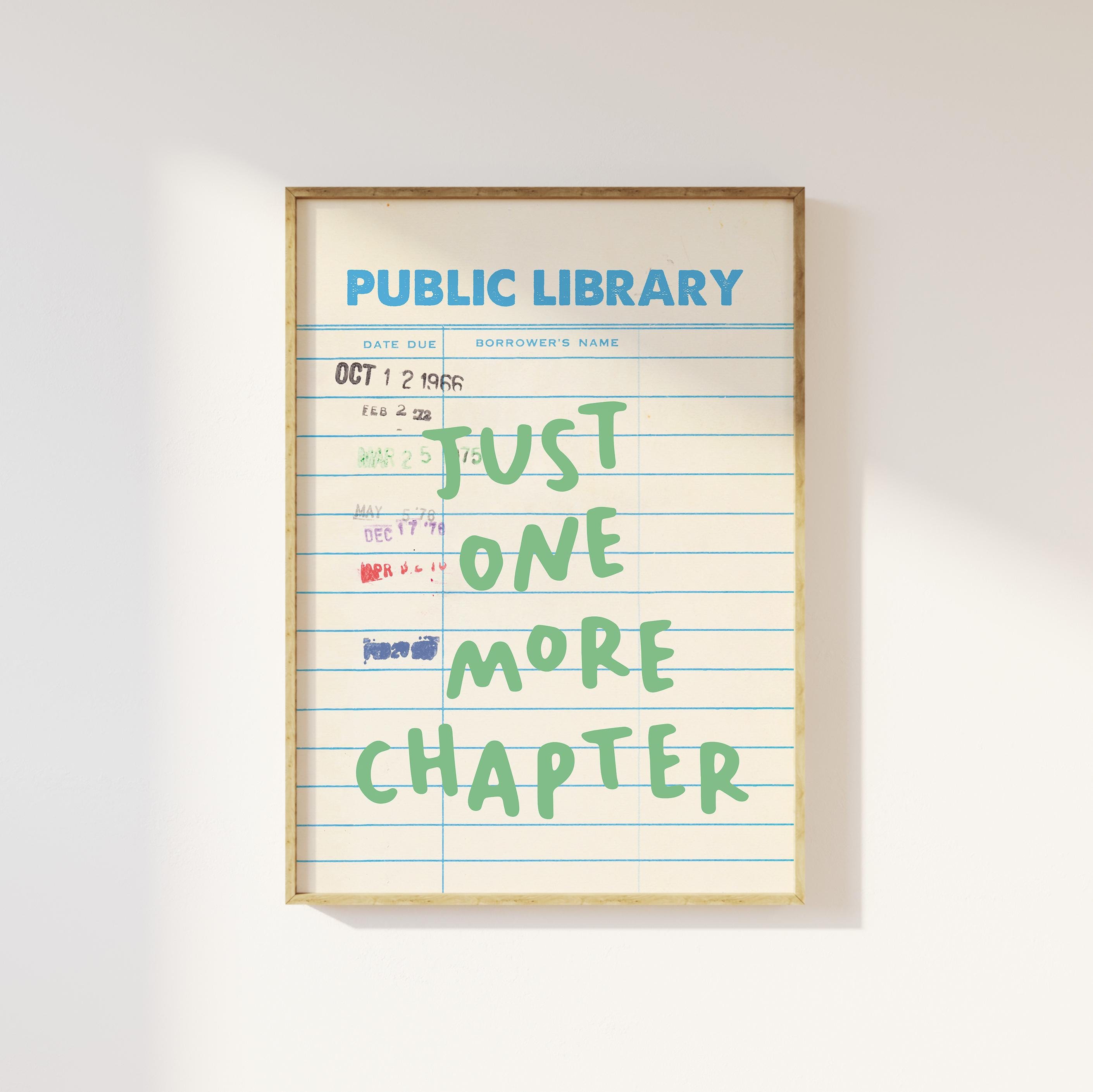 Just One More Chapter Print - Image 5