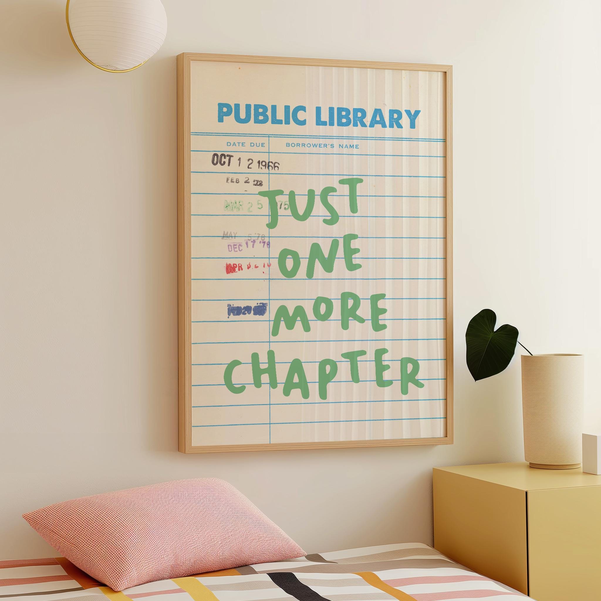 Just One More Chapter Print - Image 2