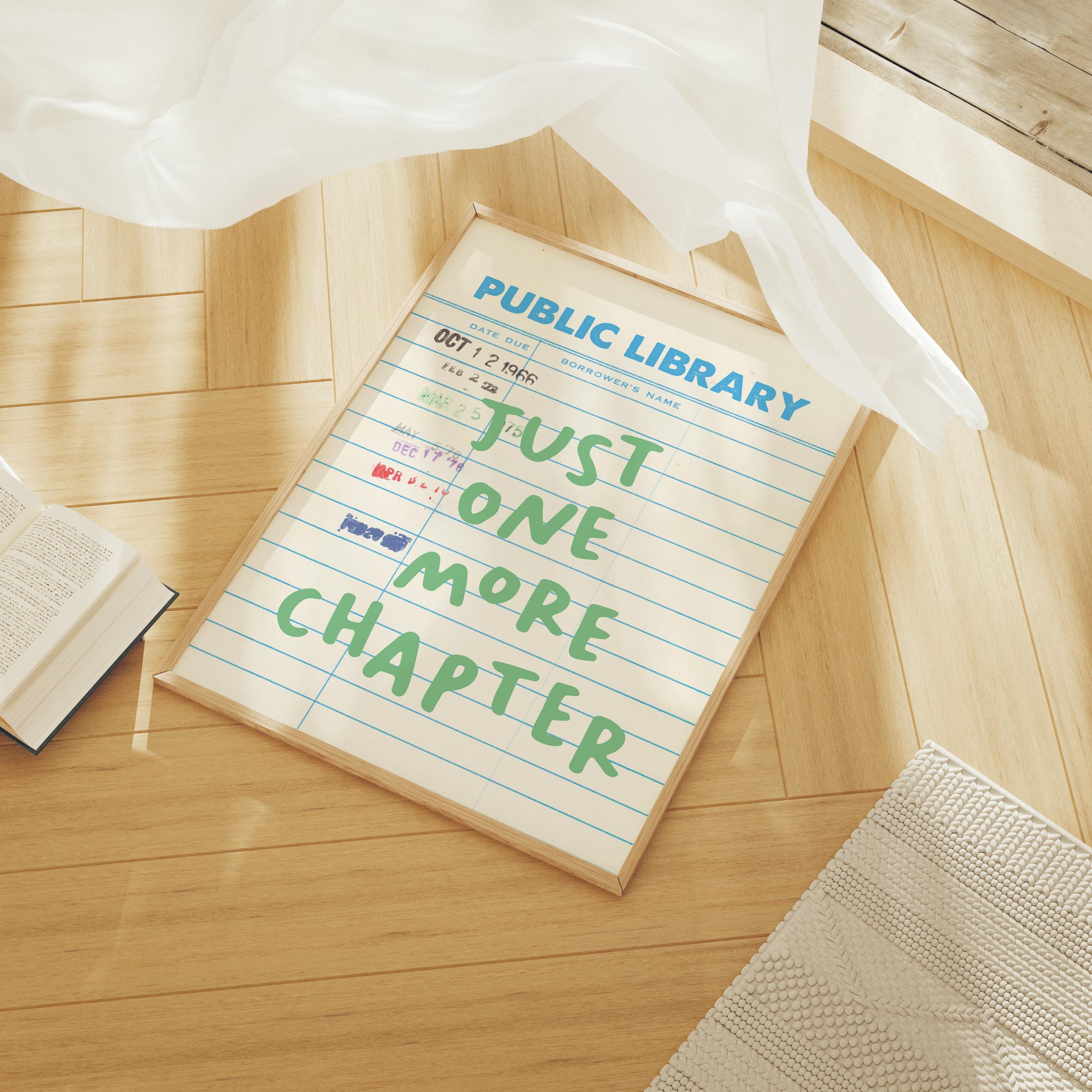 Just One More Chapter Print - Image 4