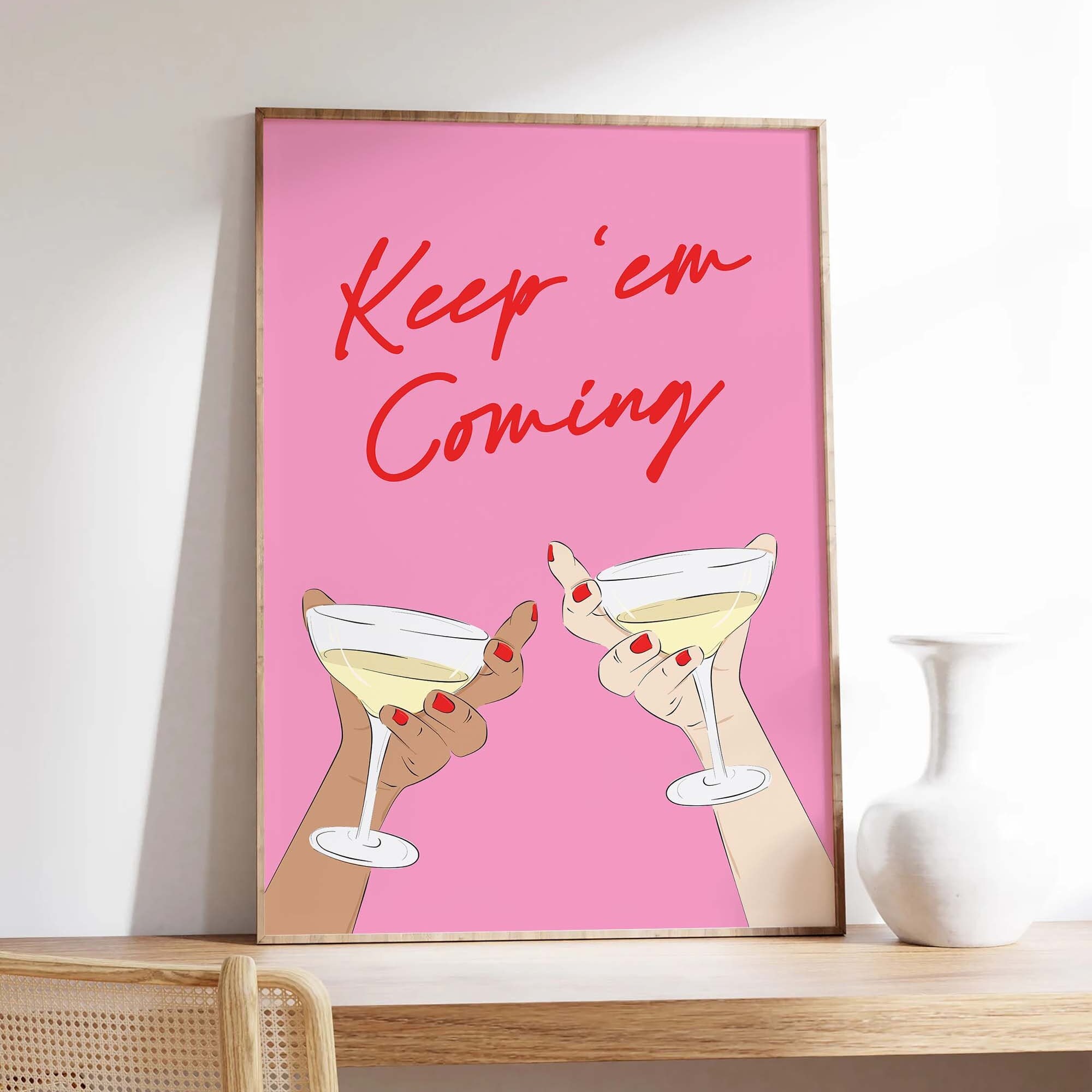 Keep Em' Coming Print