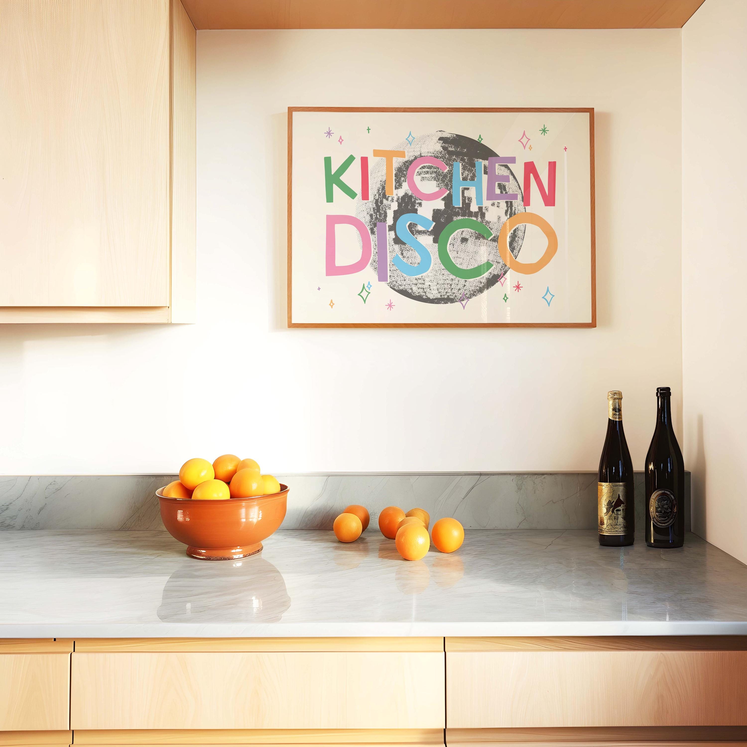 Kitchen Disco Print - Image 2