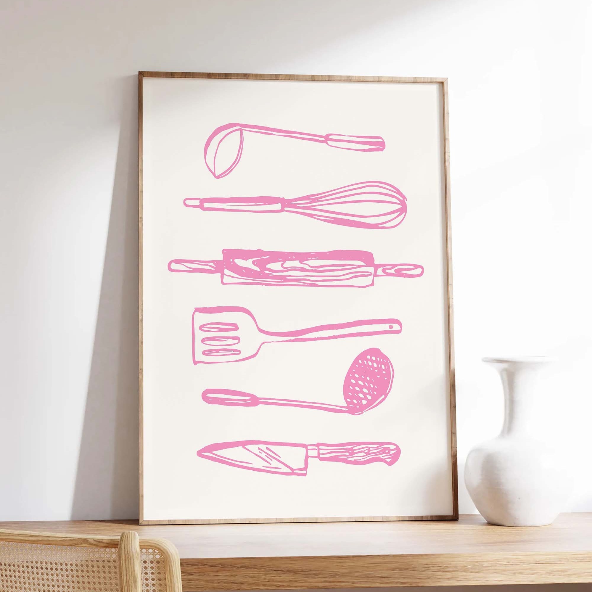 Kitchen Utensils Print - Image 2