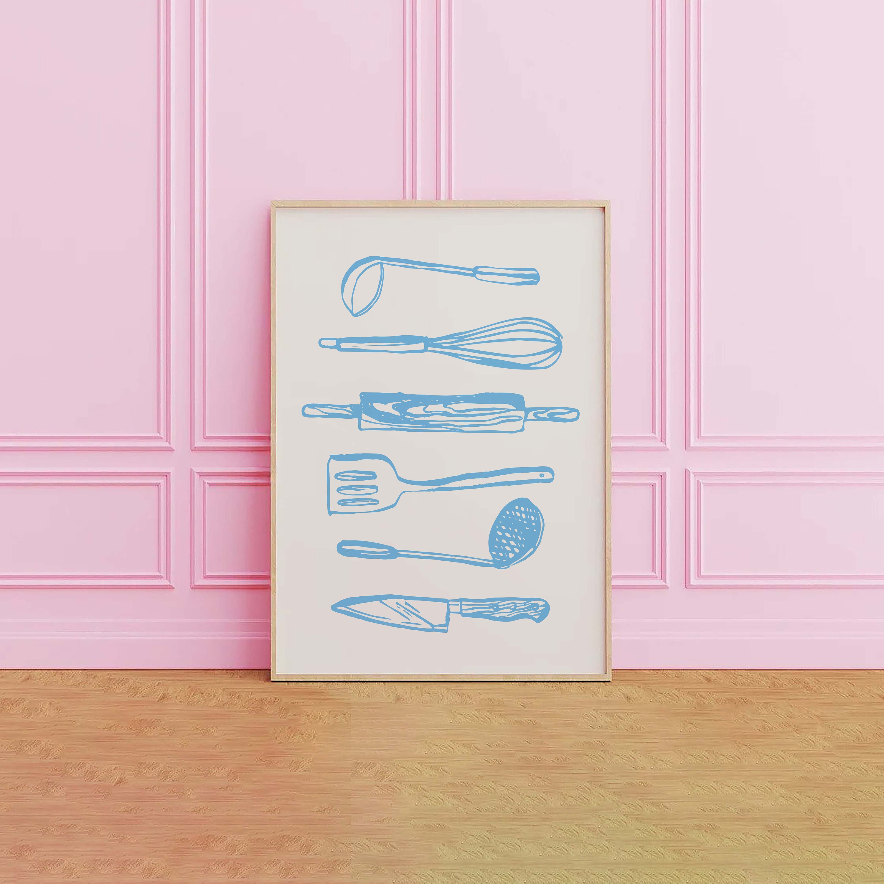 Kitchen Utensils Print