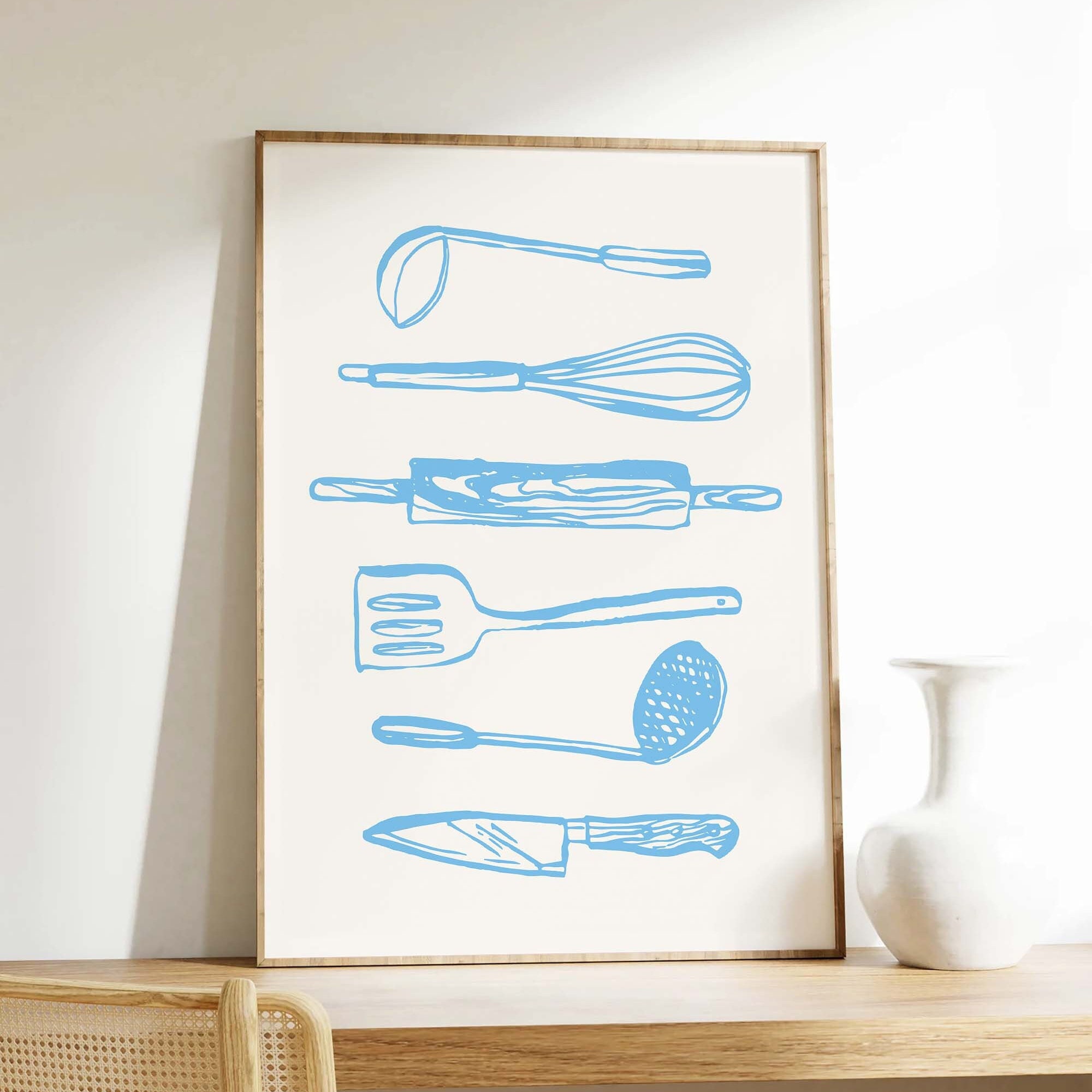 Kitchen Utensils Print - Image 2