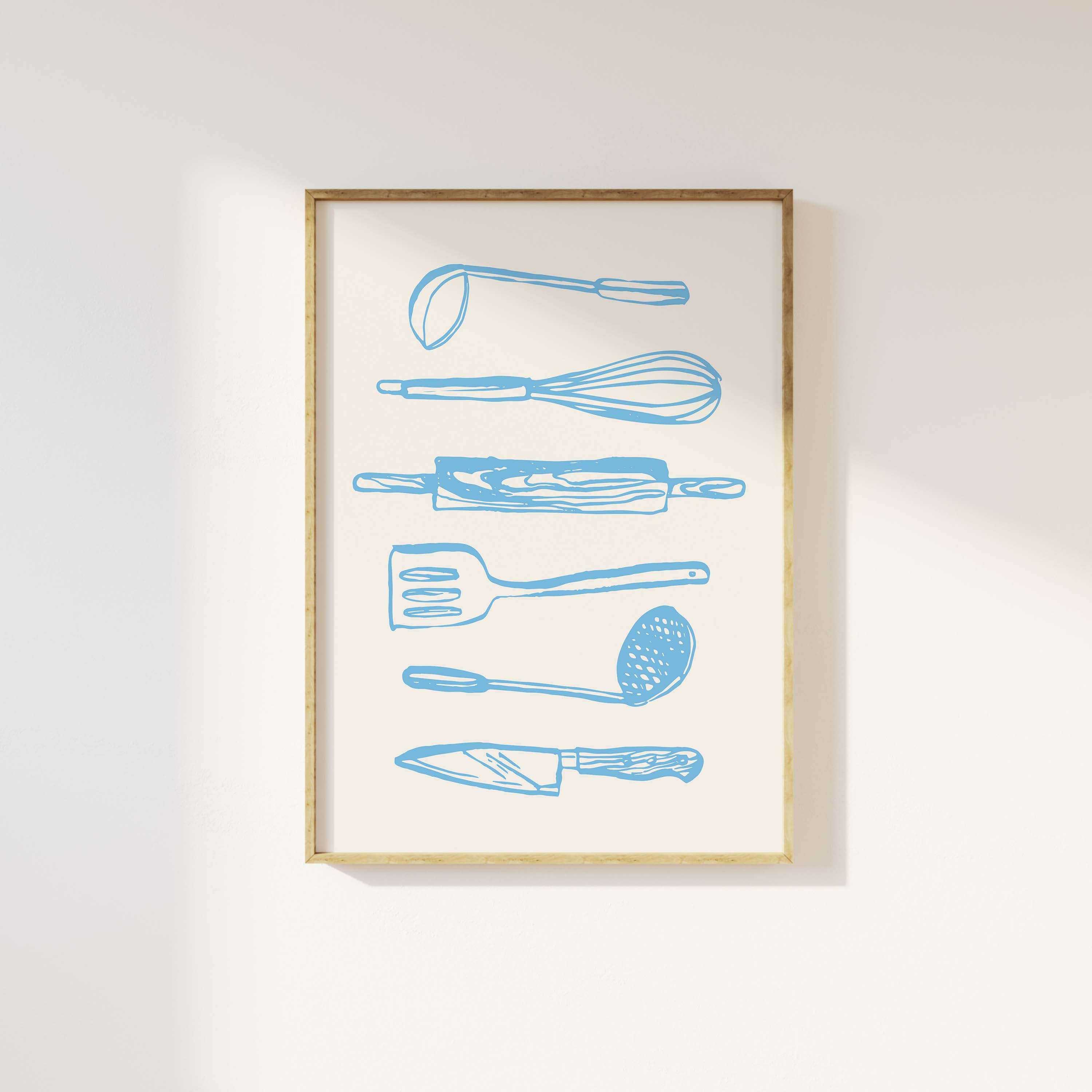 Kitchen Utensils Print - Image 3