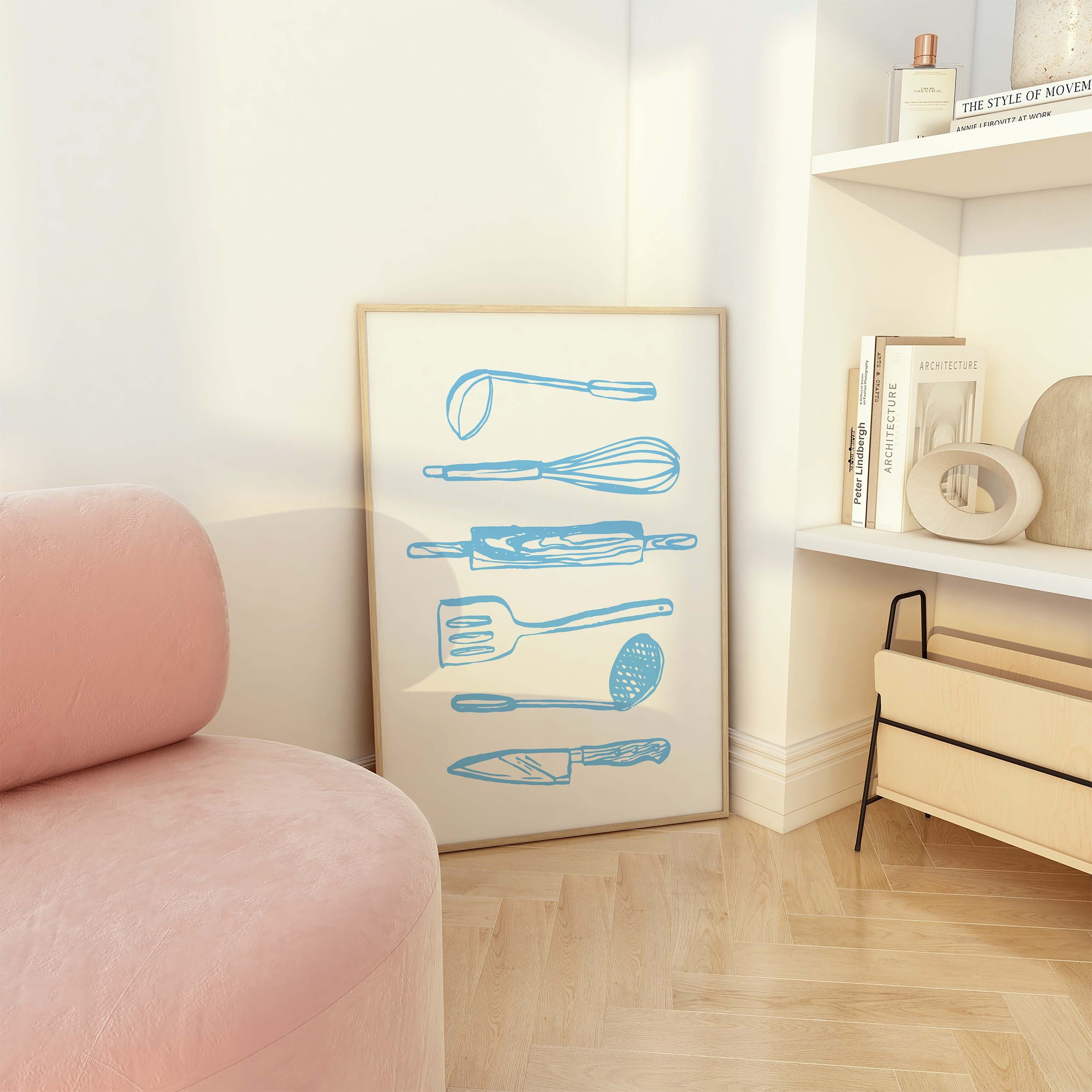 Kitchen Utensils Print - Image 4