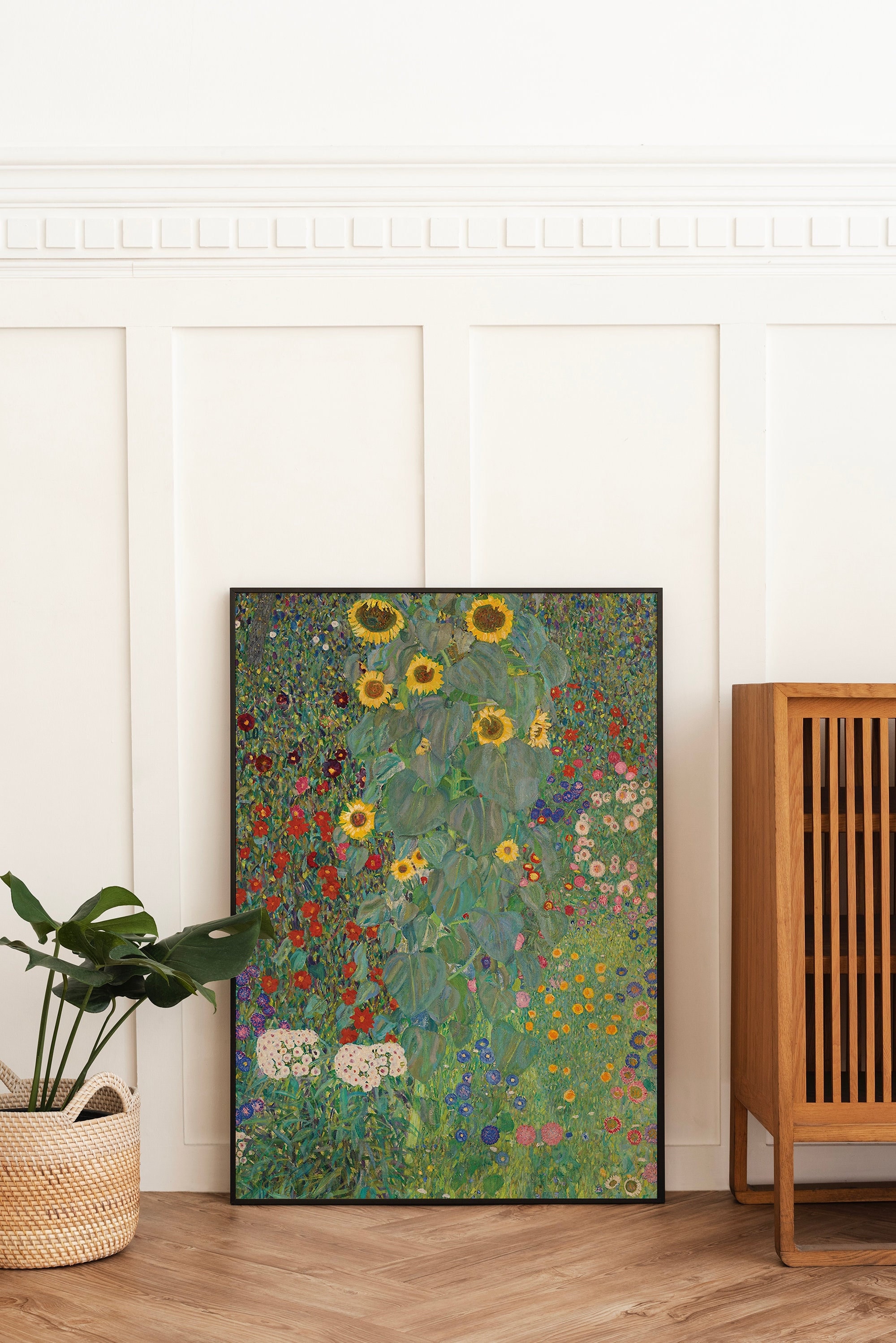 Klimt Garden Painting Print - Image 3