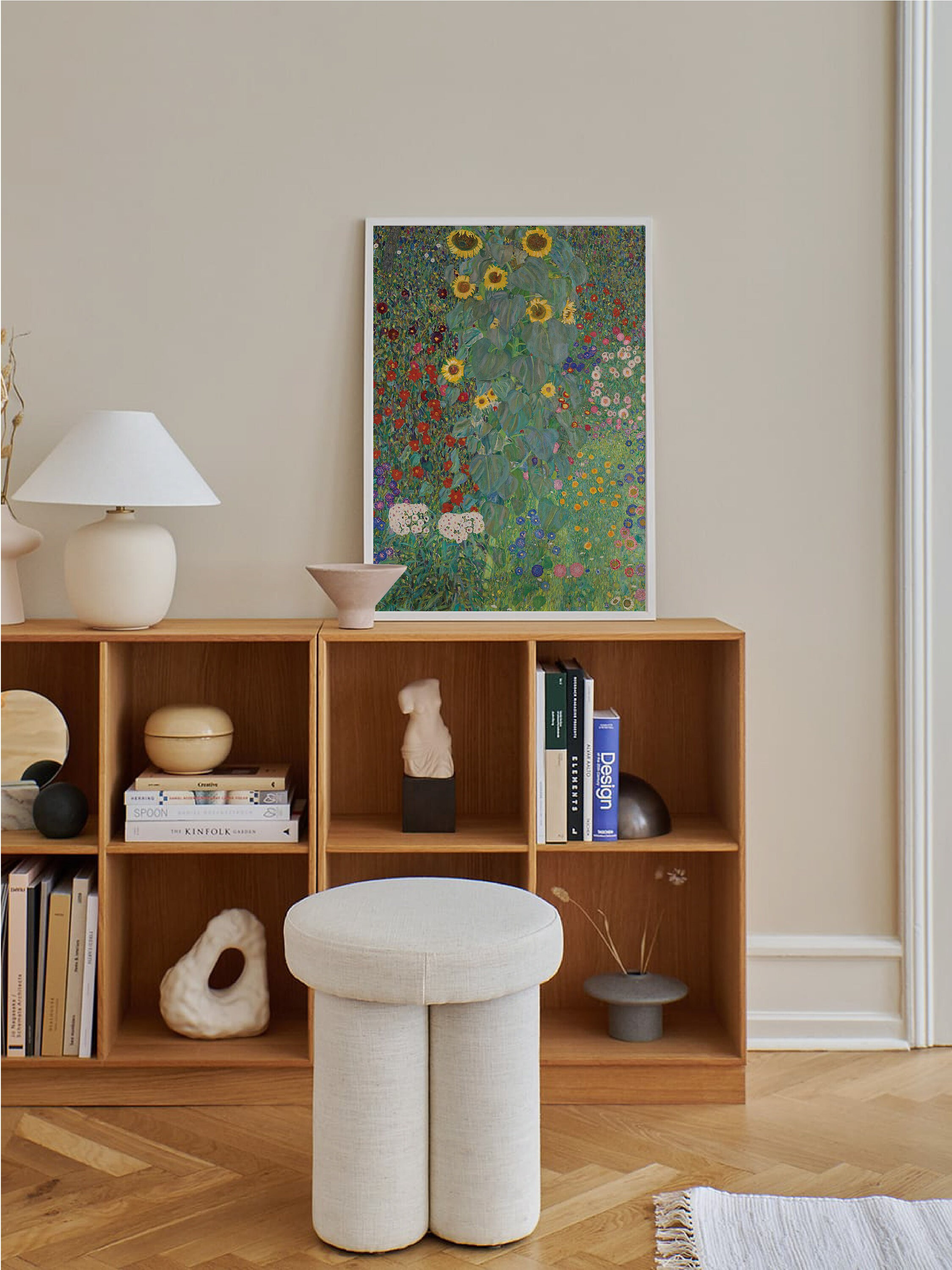 Klimt Garden Painting Print - Image 4