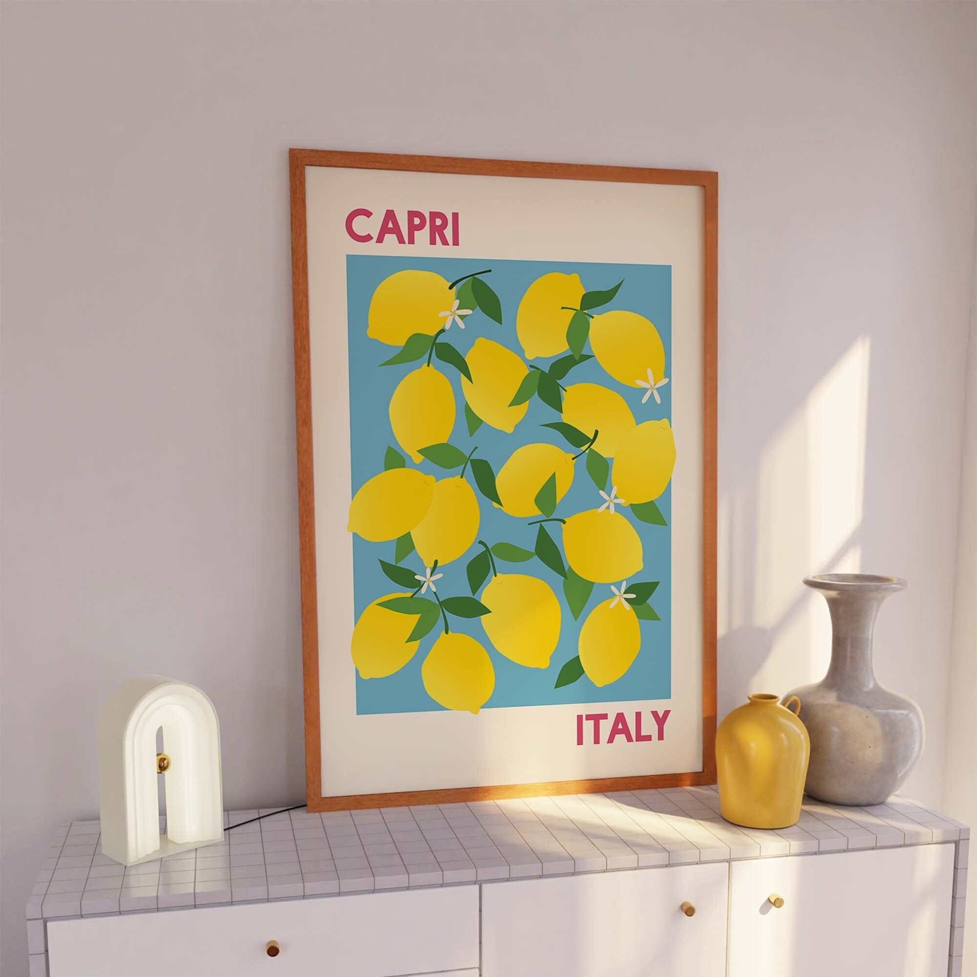 Lemons Capri Italy Print - Image 2