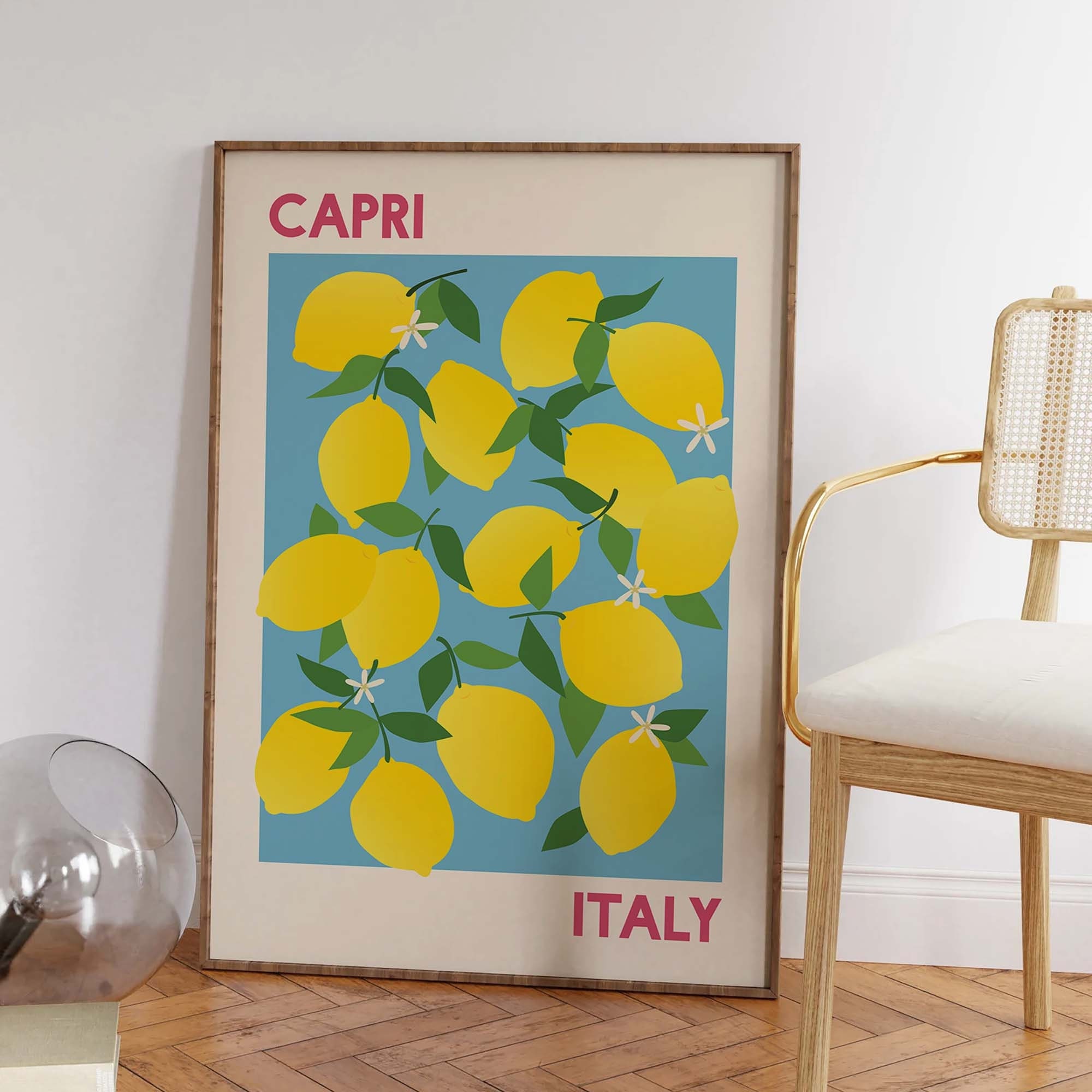 Lemons Capri Italy Print - Image 5