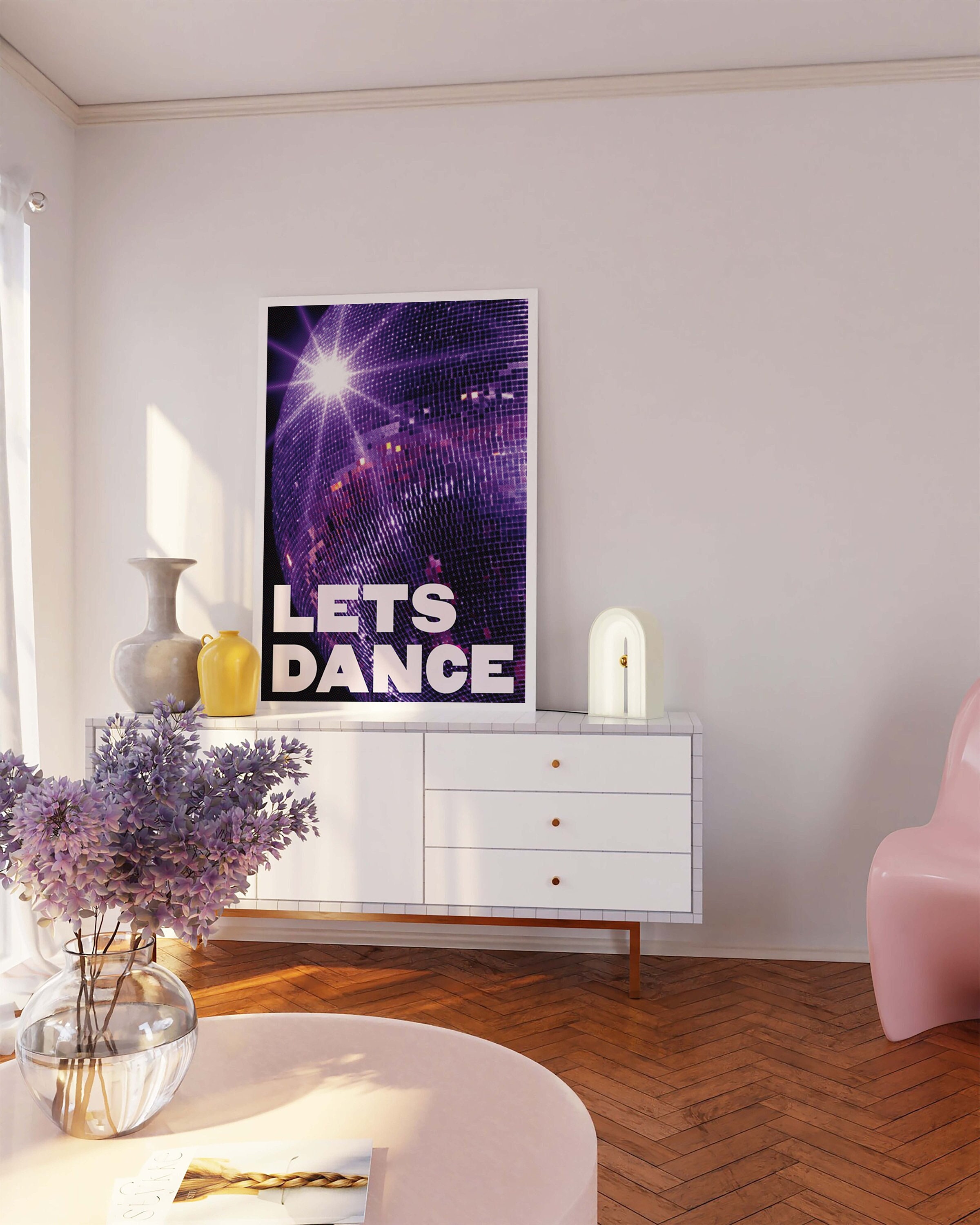 Lets Dance Disco Print