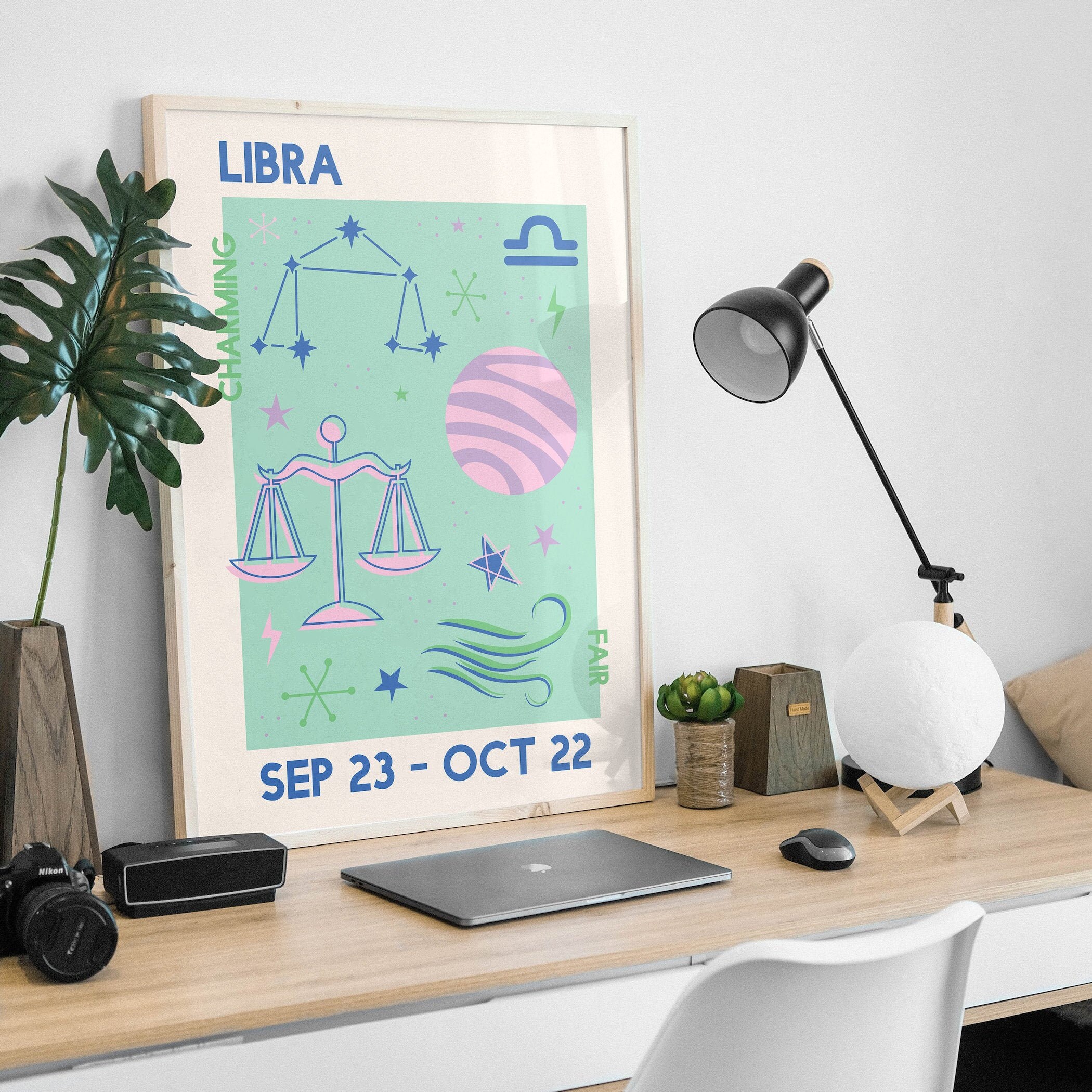 Libra Zodiac Print - Image 5