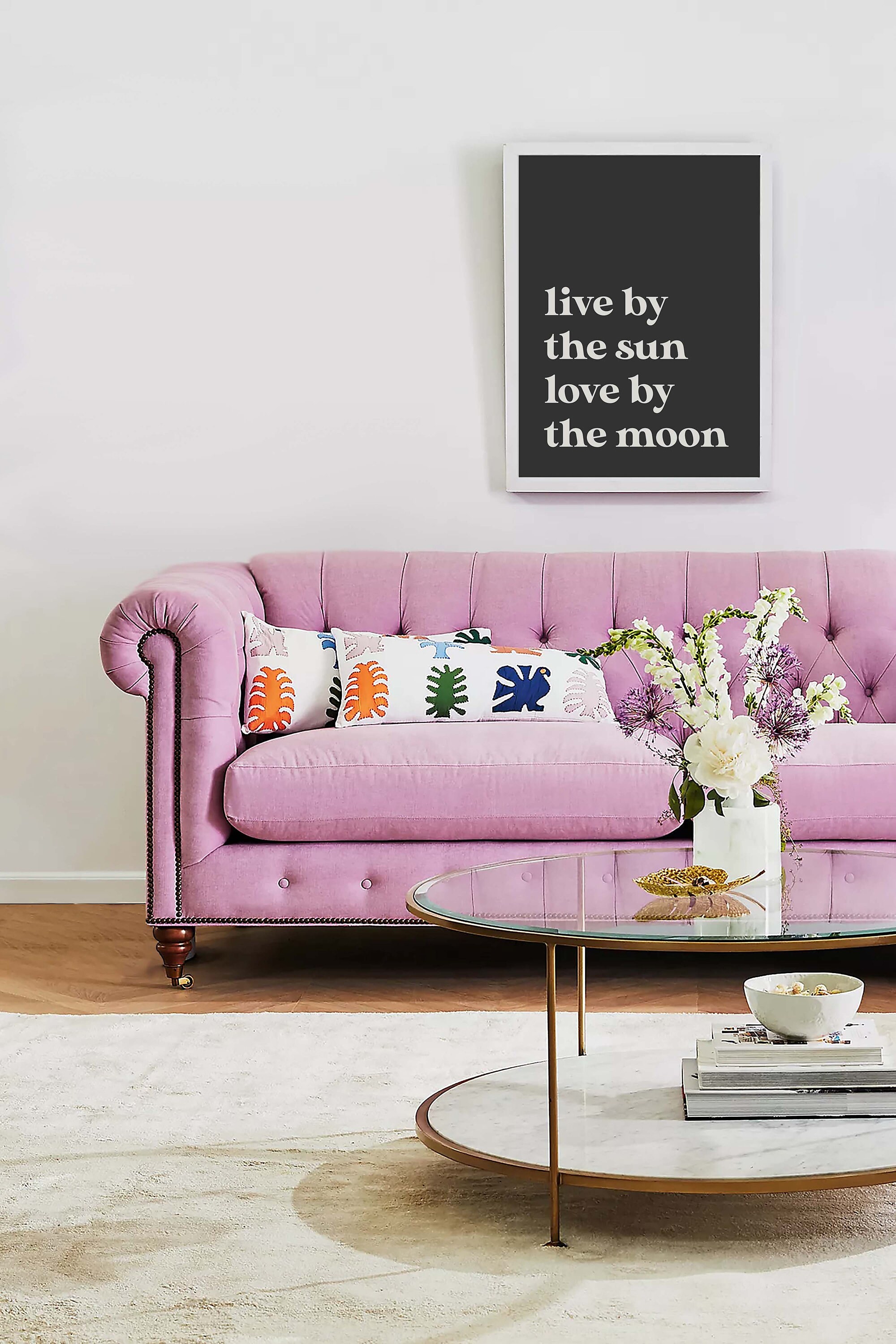 Live by the Sun Quote Print - Image 4