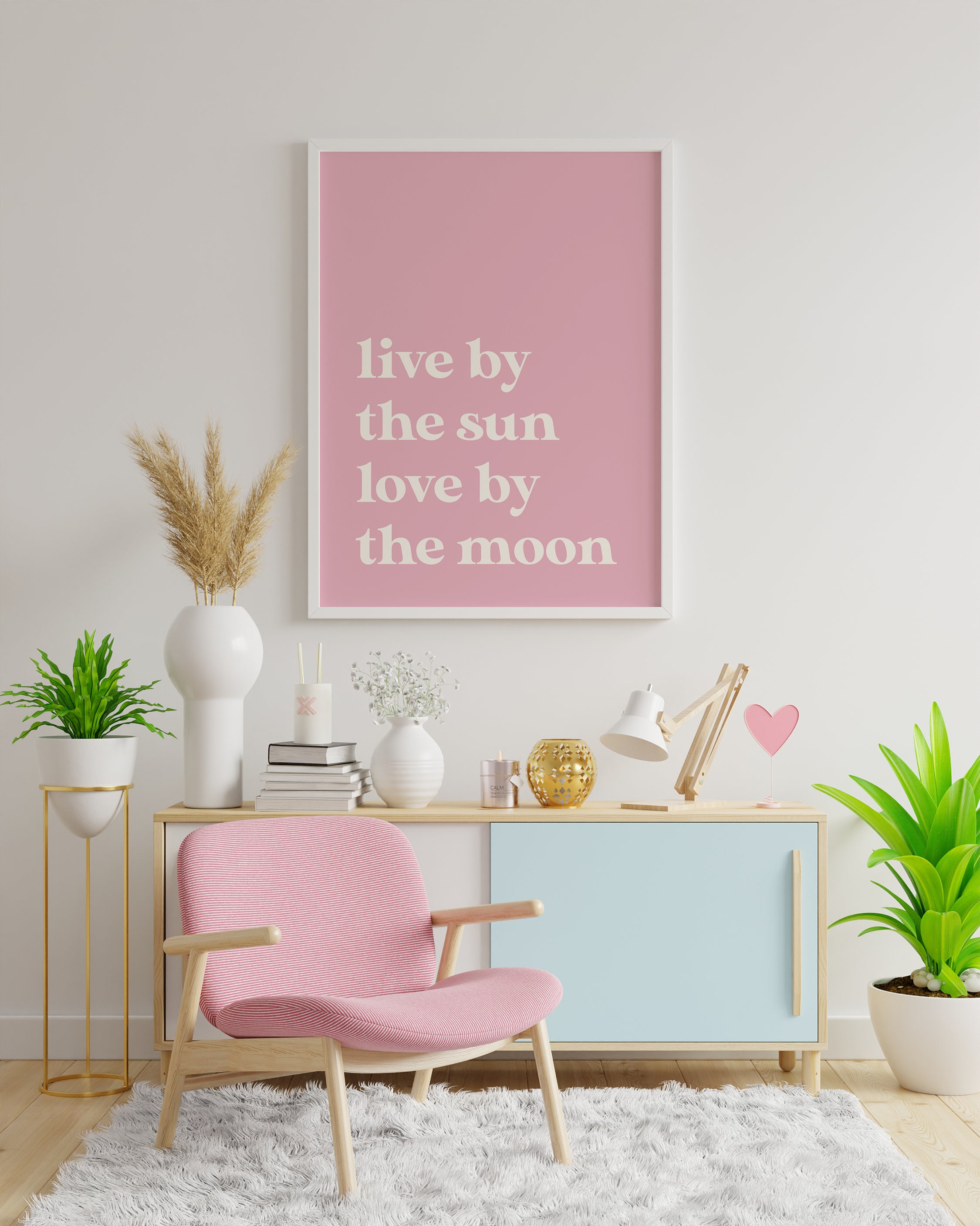 Live by the Sun Quote Print - Image 2