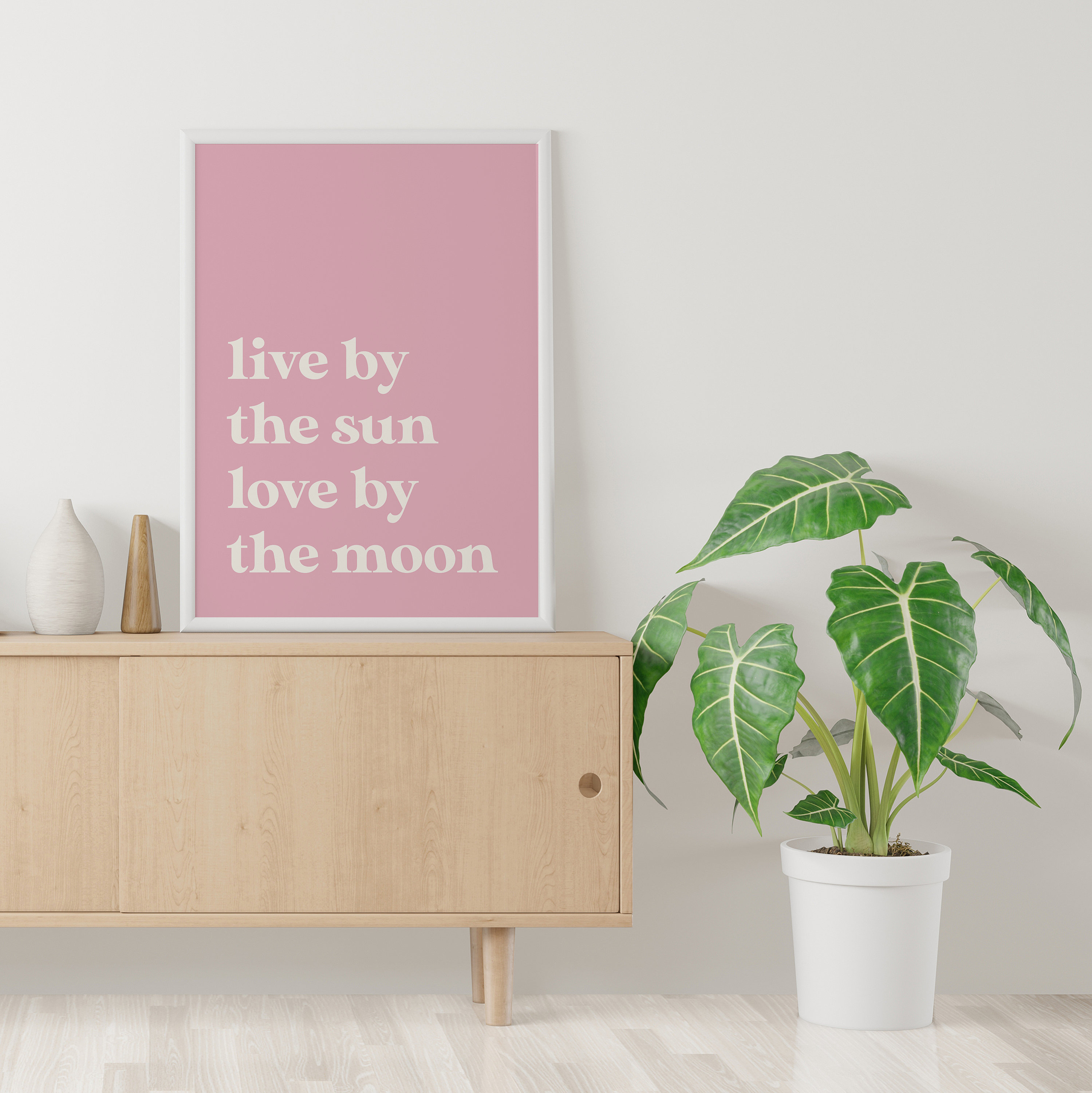 Live by the Sun Quote Print - Image 4