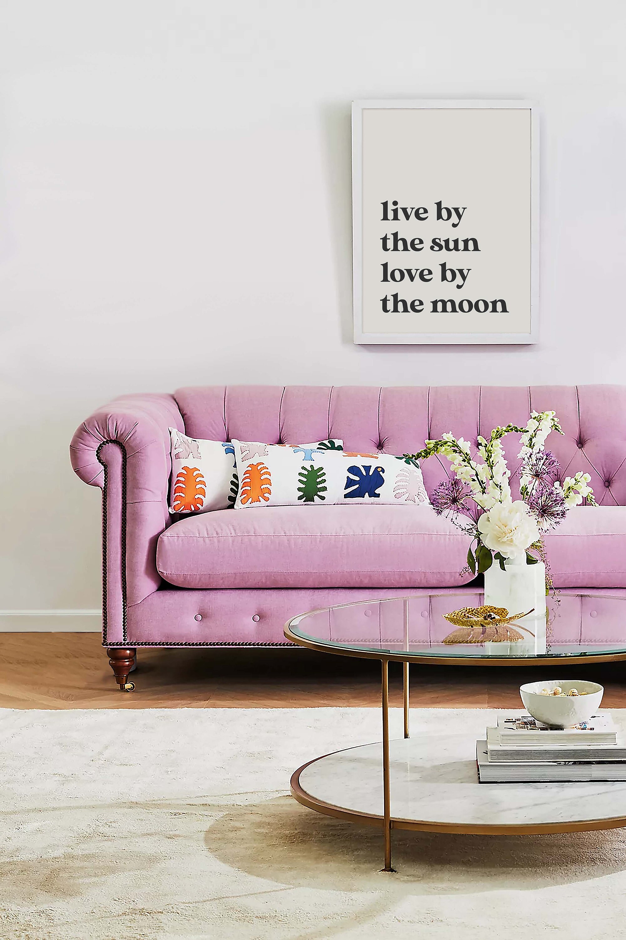 Live by the Sun Quote Print - Image 4