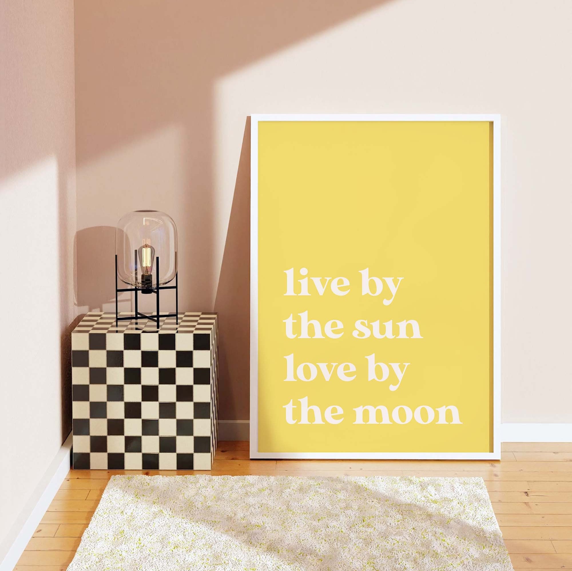 Live by the Sun Quote Print - Image 5