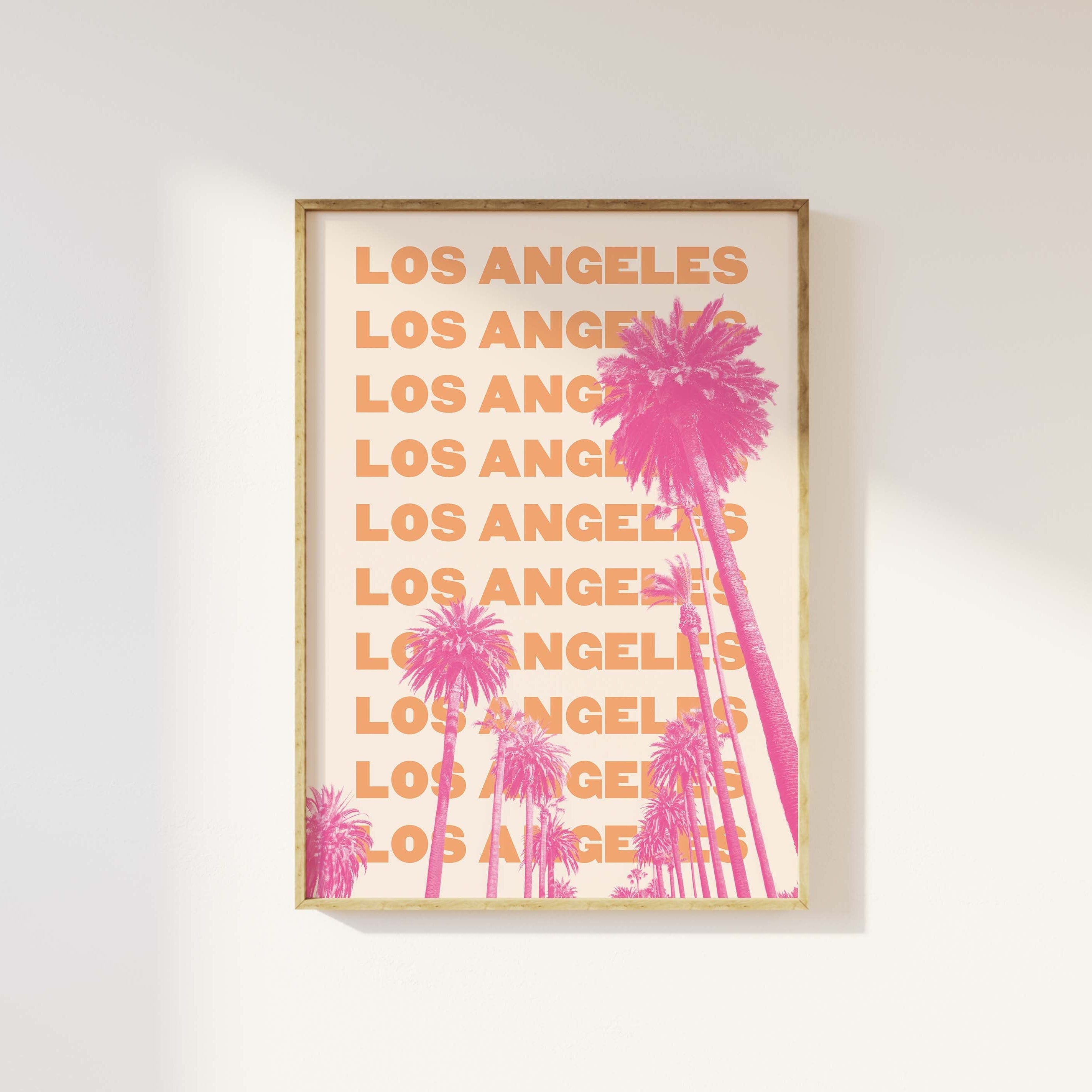 Los Angeles Travel Print