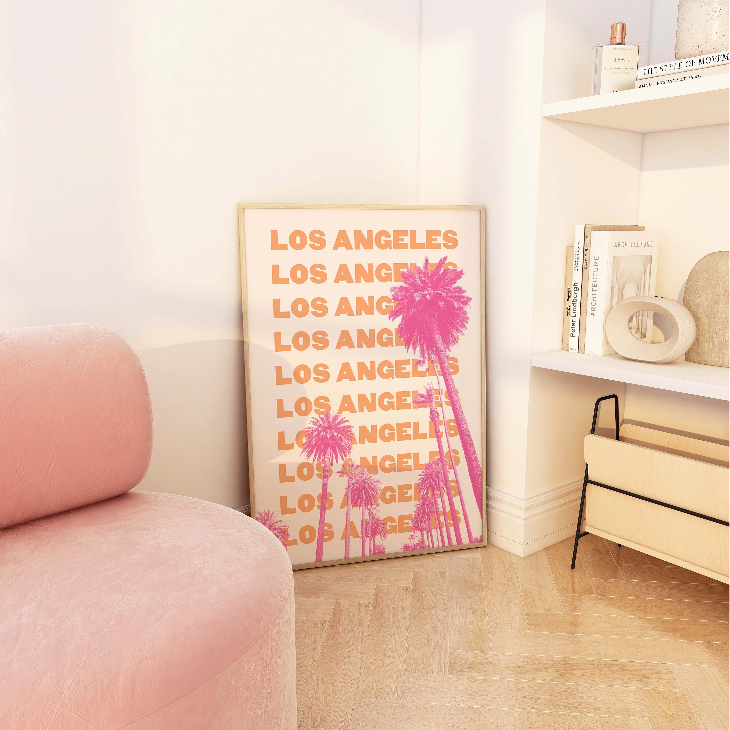 Los Angeles Travel Print - Image 3