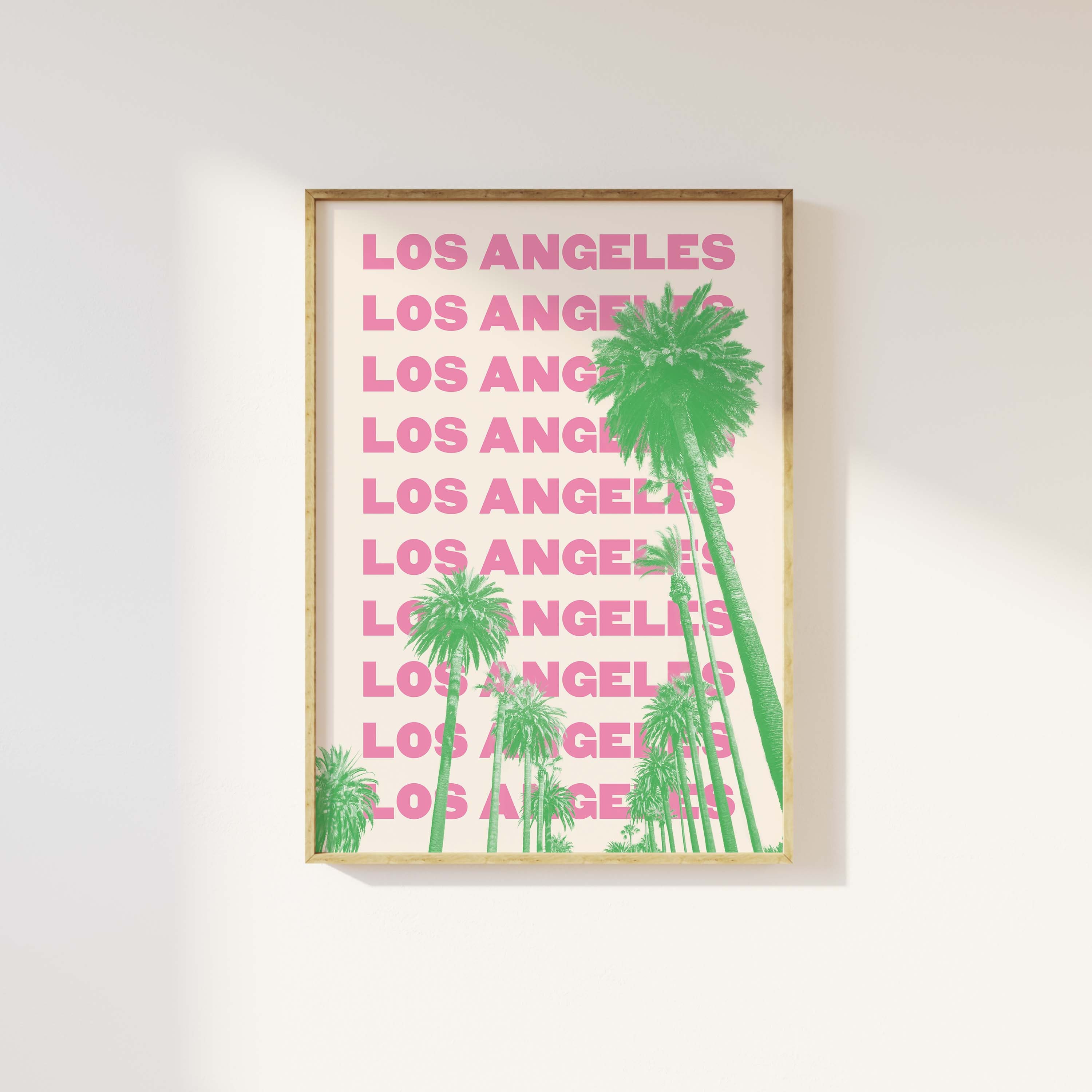Los Angeles Travel Print - Image 2