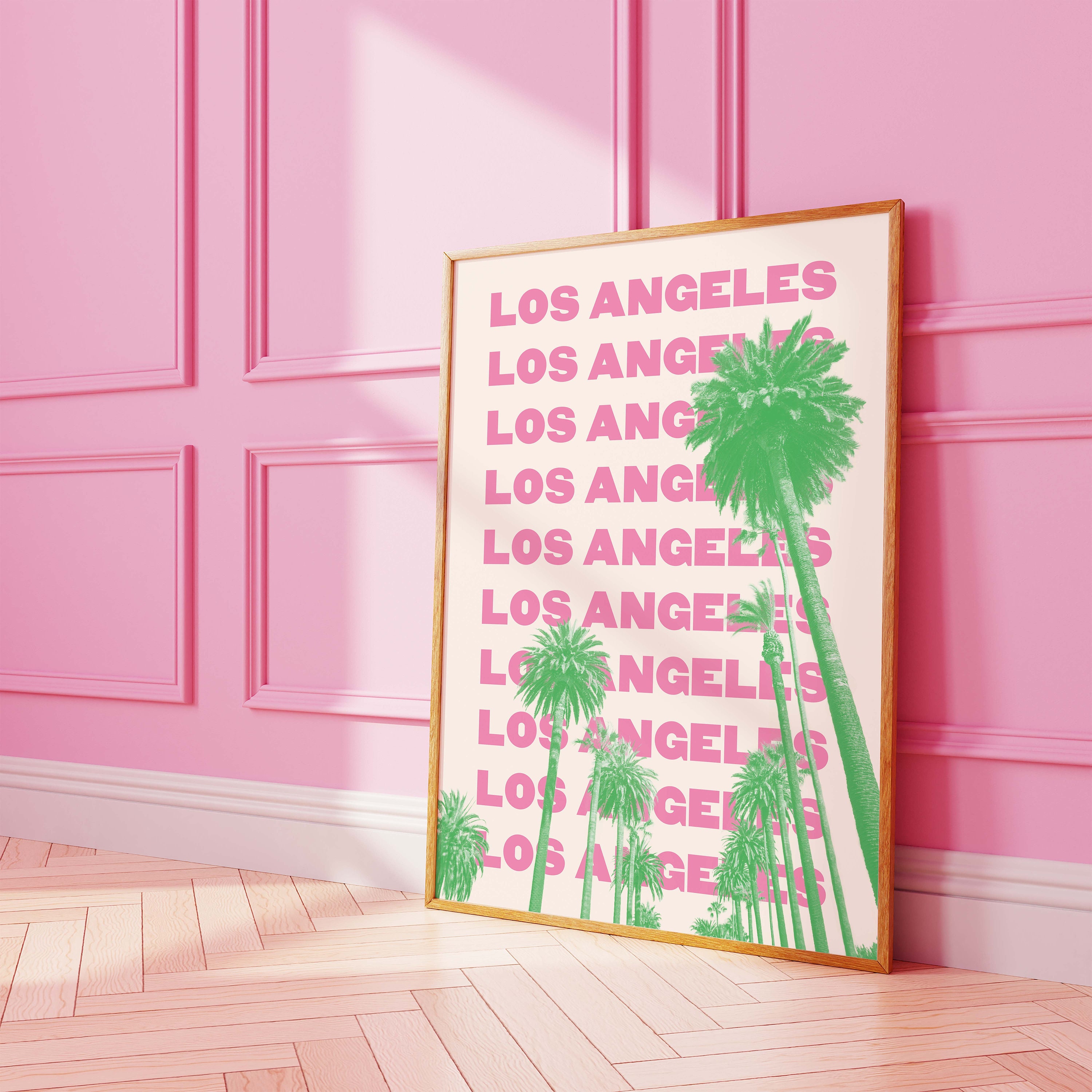 Los Angeles Travel Print - Image 4