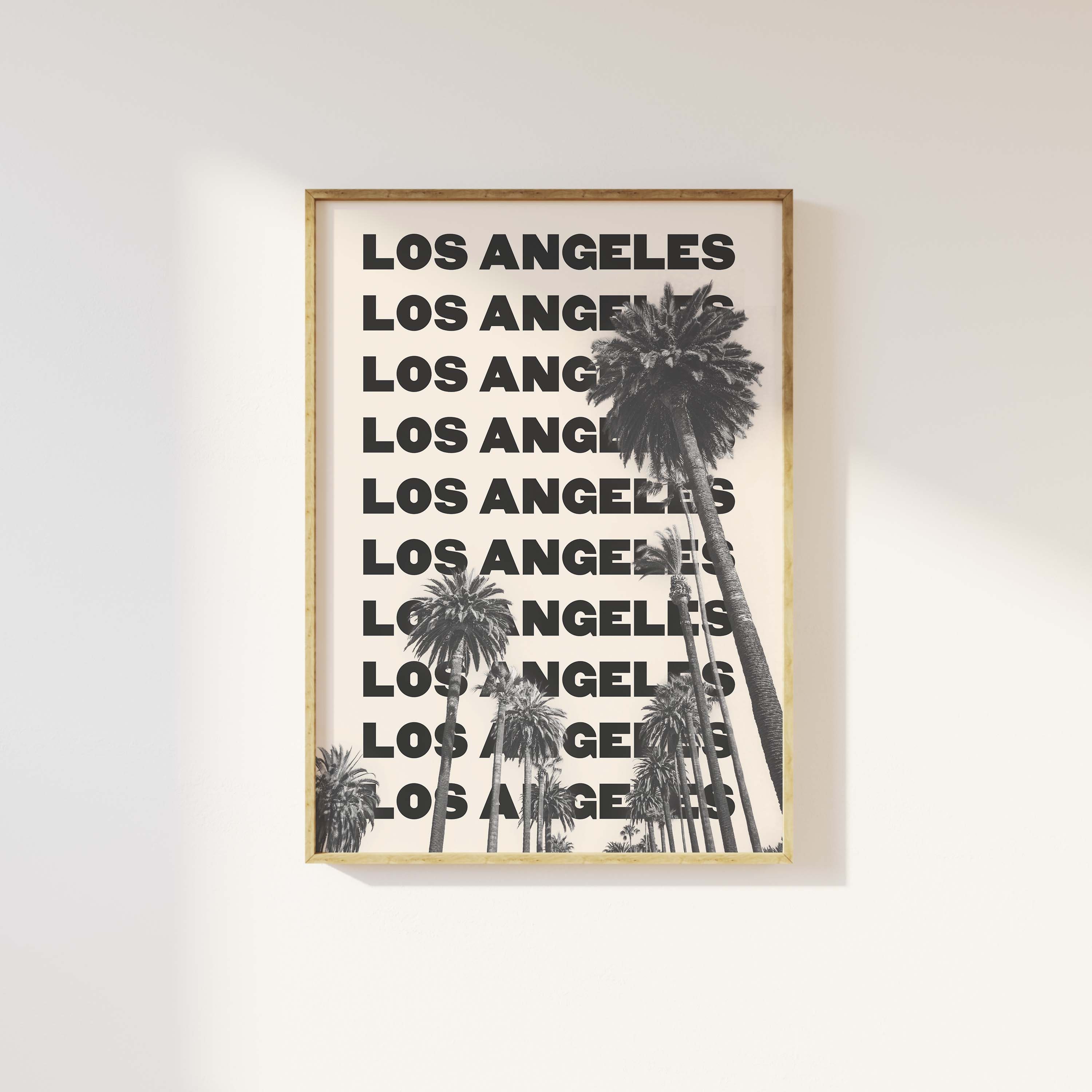 Los Angeles Travel Print - Image 3