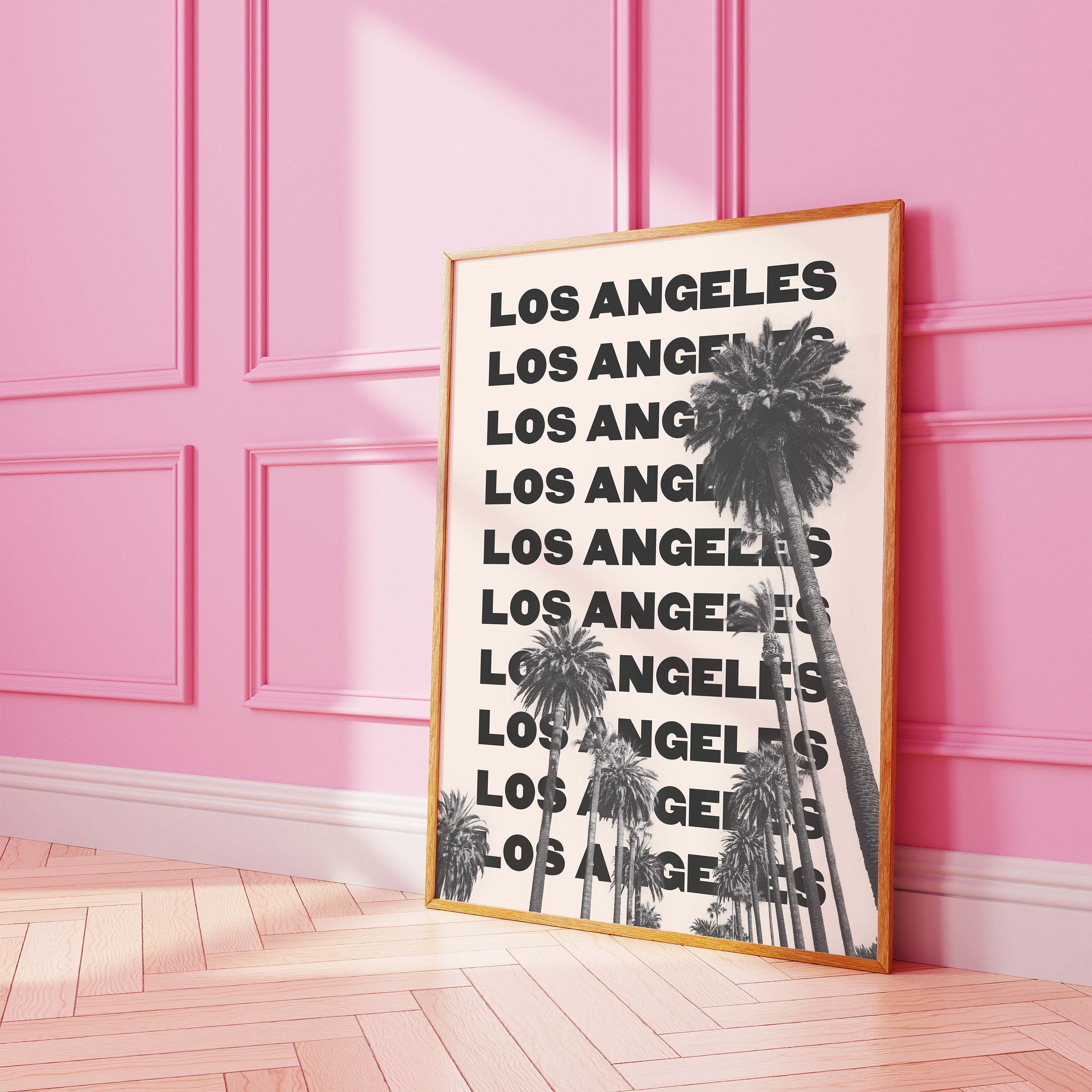 Los Angeles Travel Print - Image 4