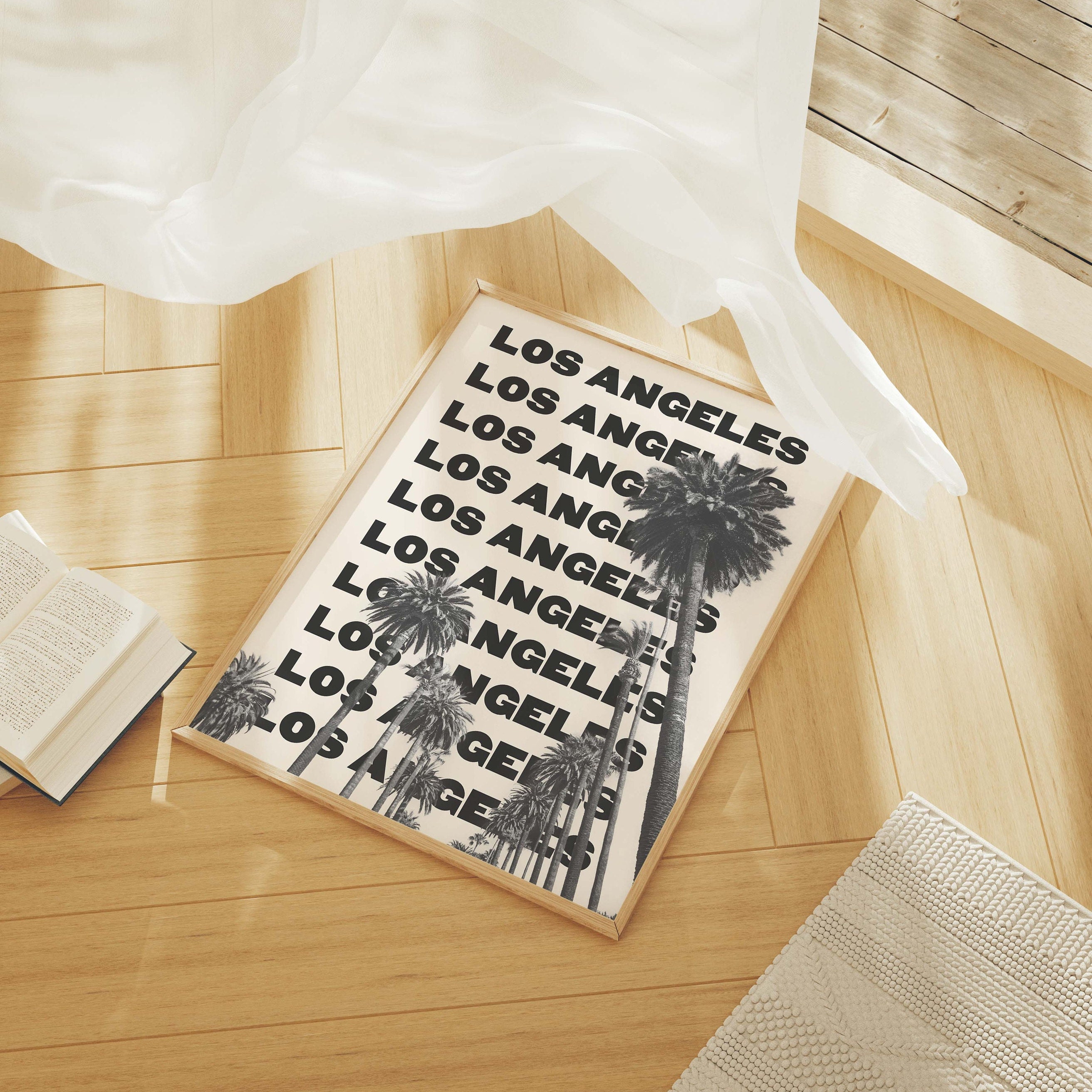 Los Angeles Travel Print - Image 5