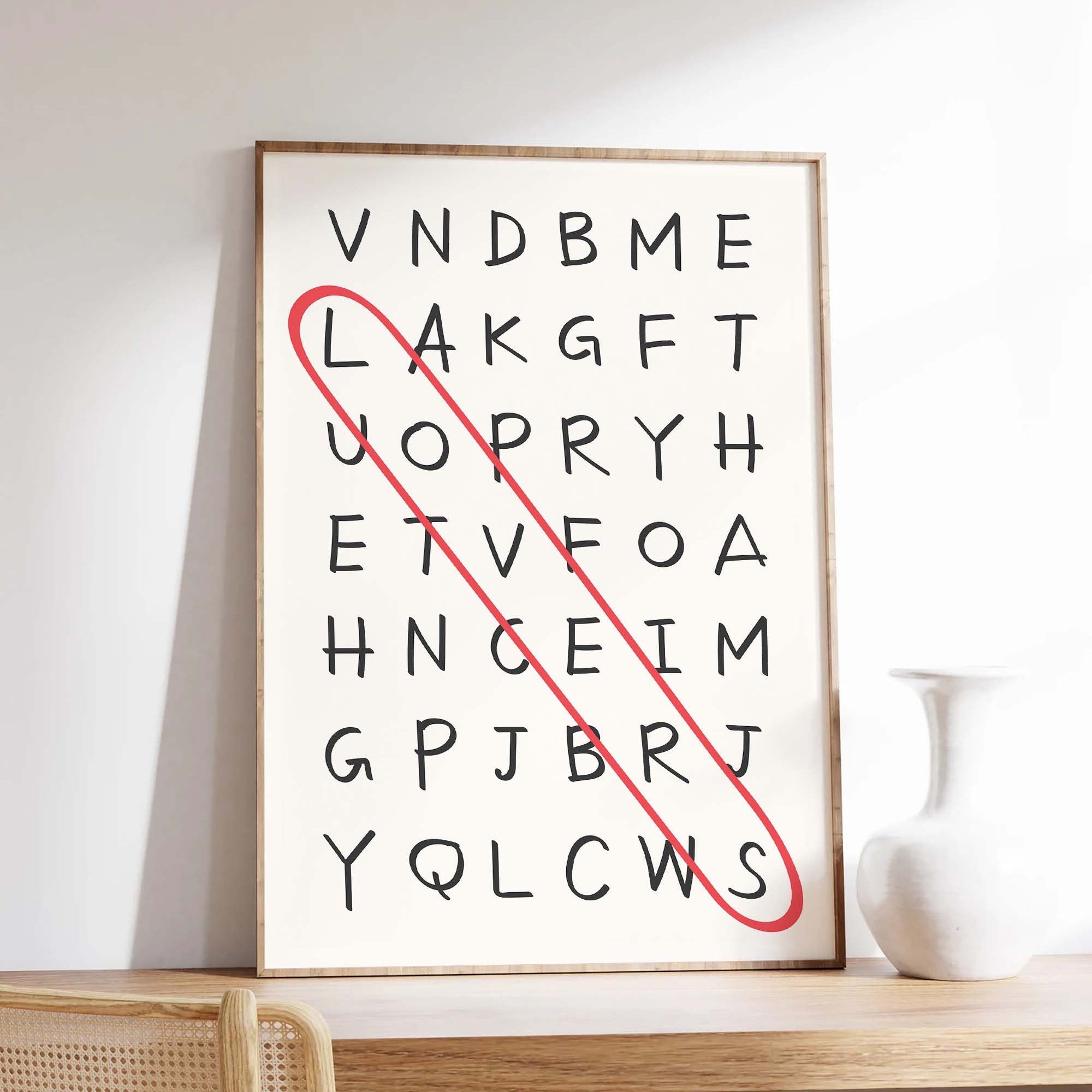 Lovers Word Search Print - Image 3
