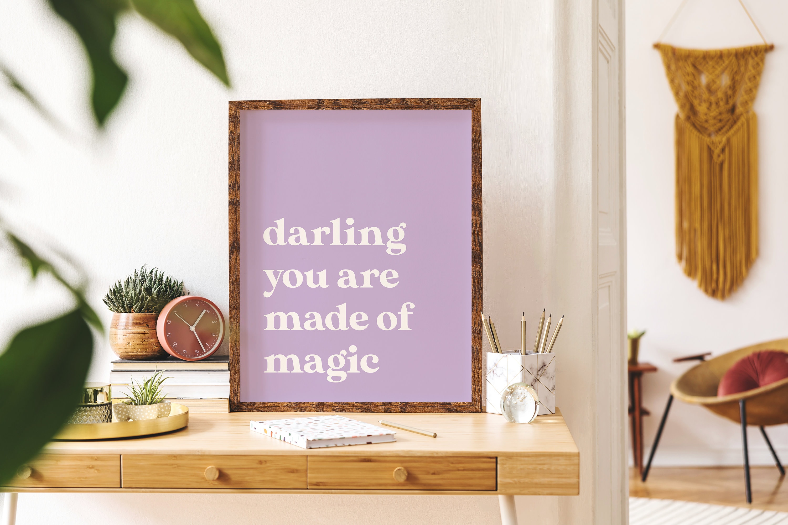 Made of Magic Quote Print - Image 2