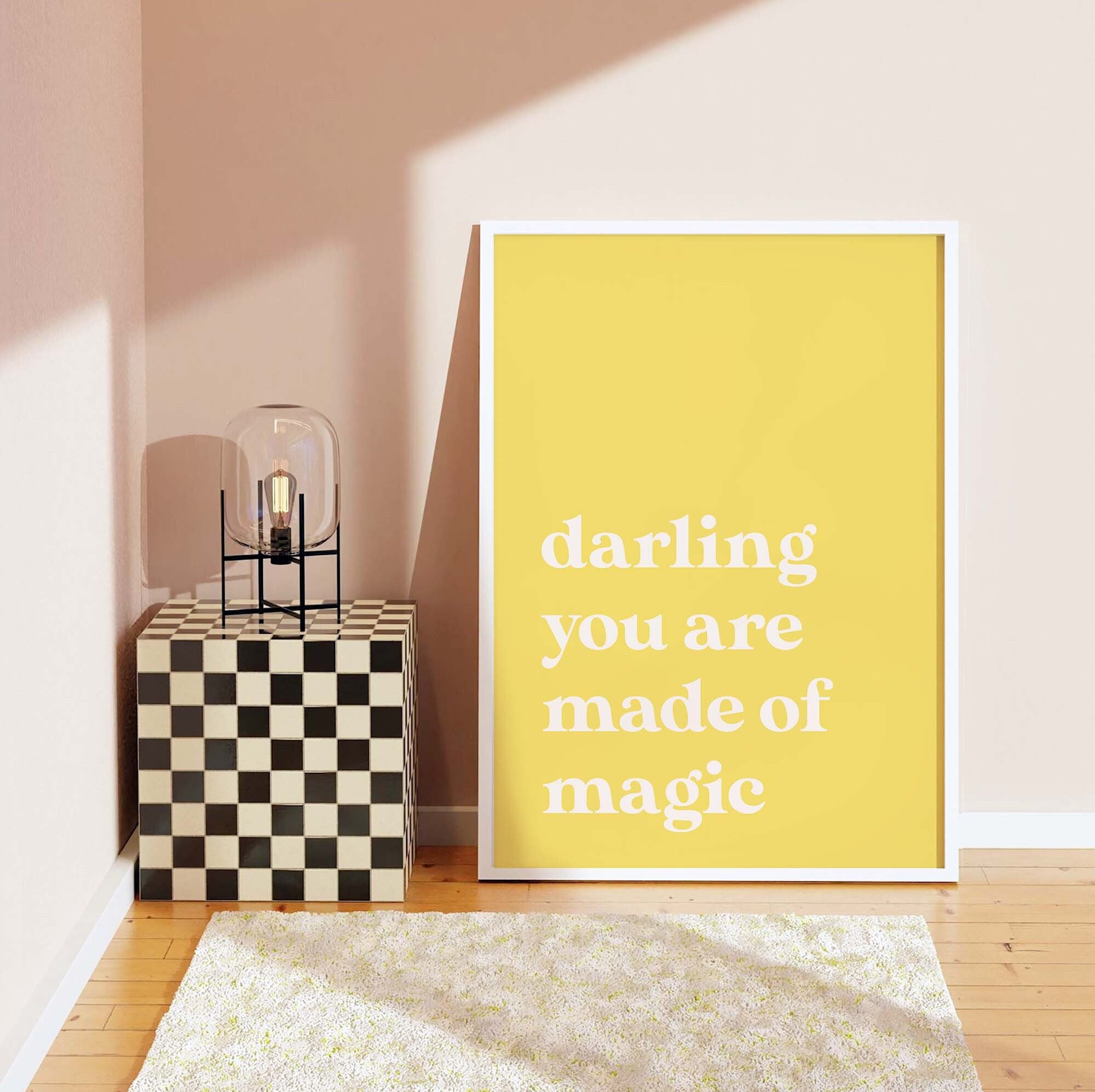 Made of Magic Quote Print - Image 3