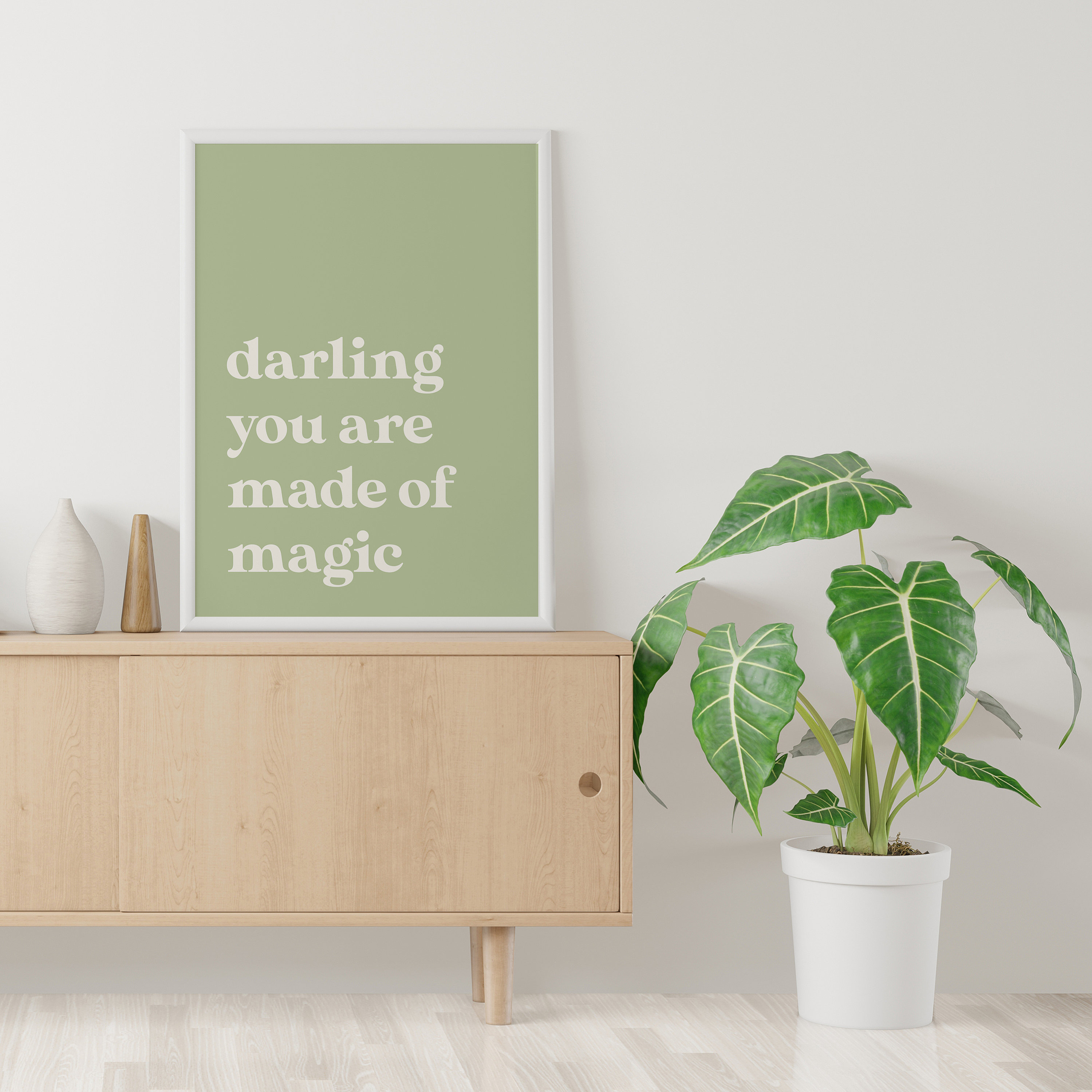 Made of Magic Quote Print - Image 3
