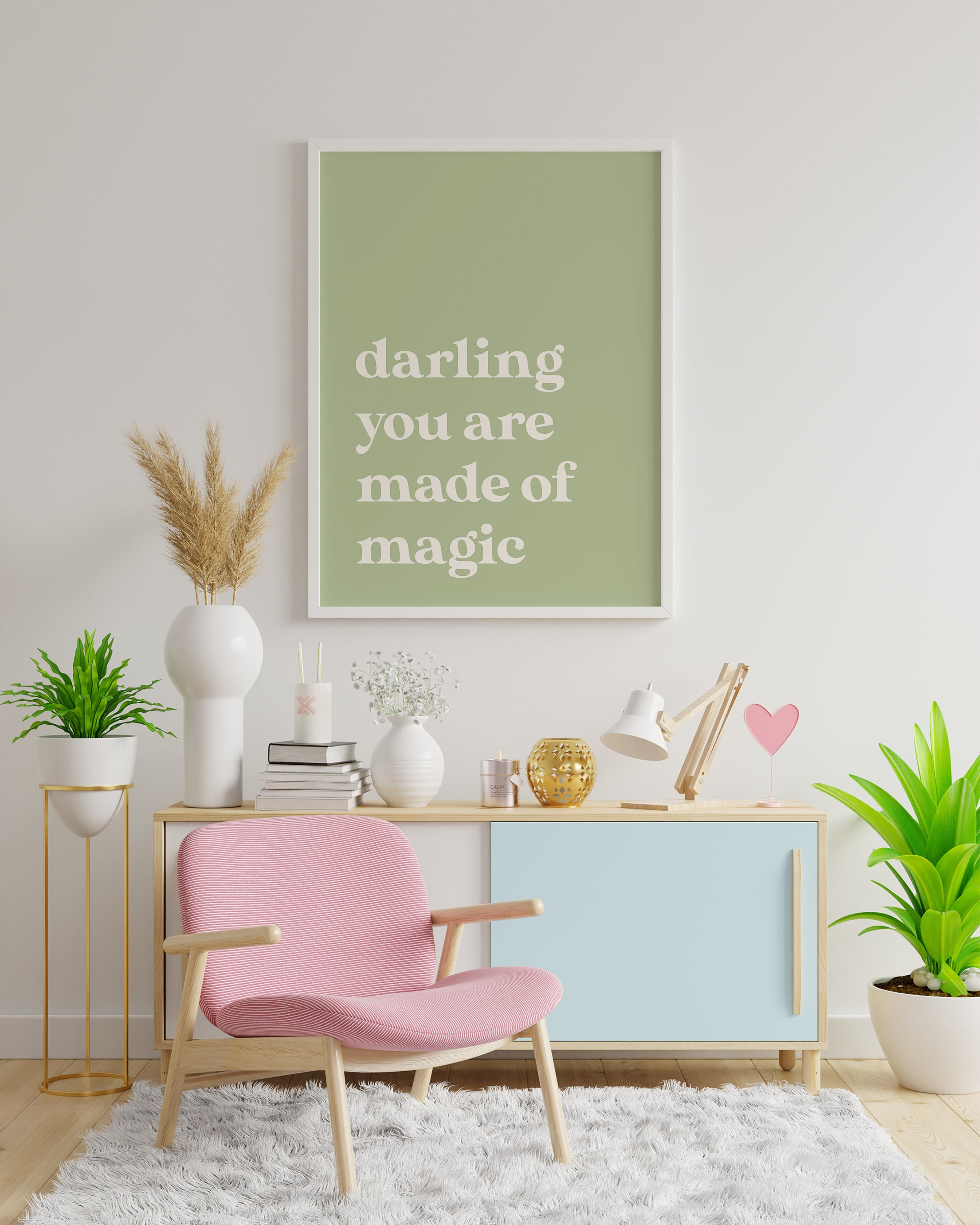 Made of Magic Quote Print - Image 4