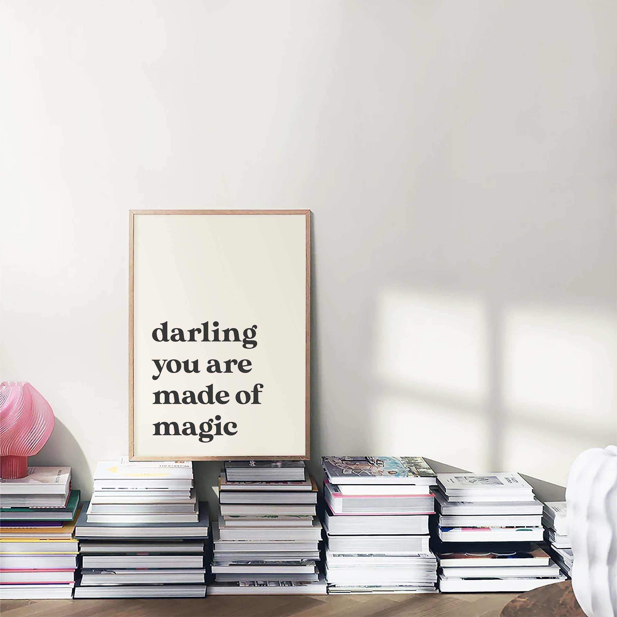 Made of Magic Quote Print - Image 3