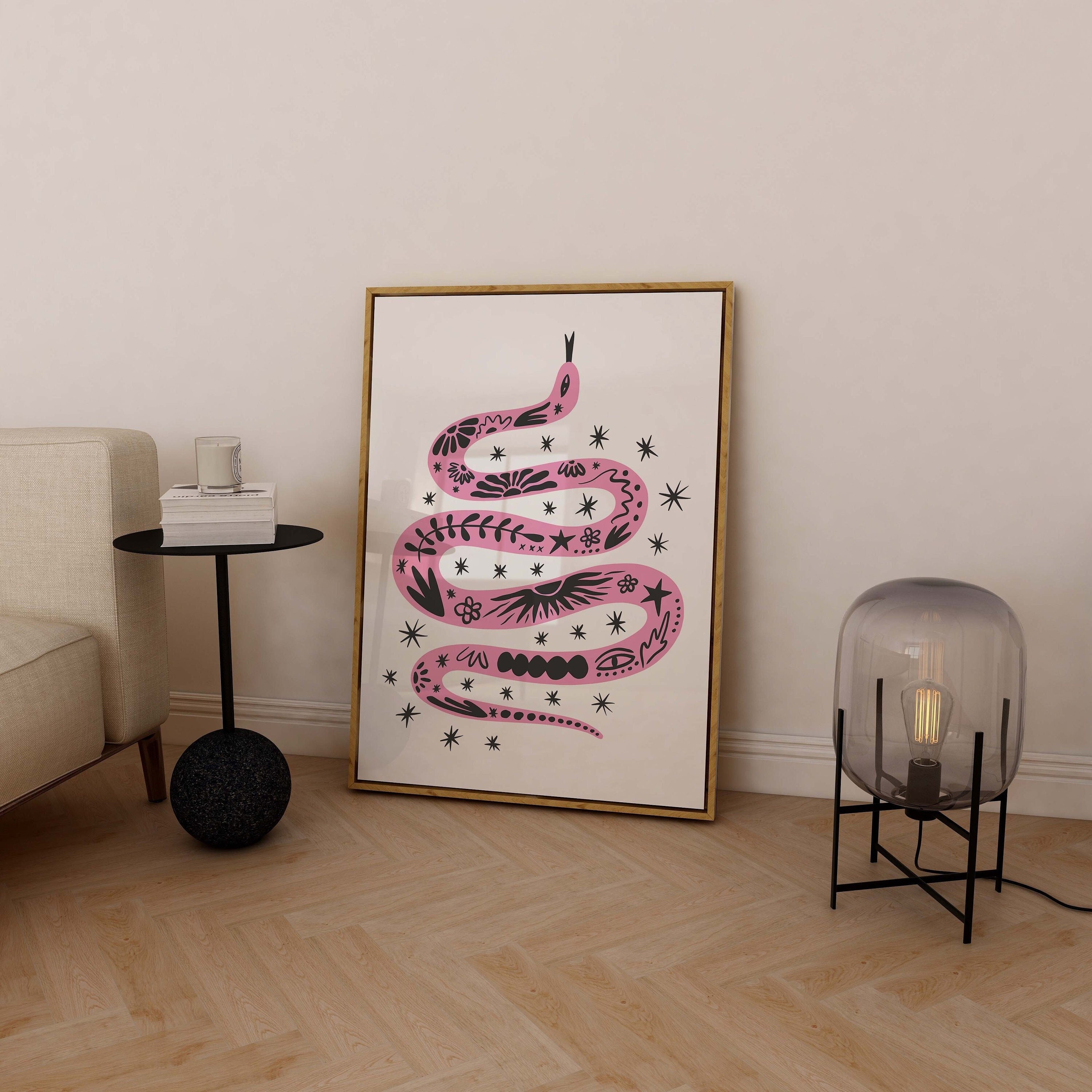 Magic Snake Print