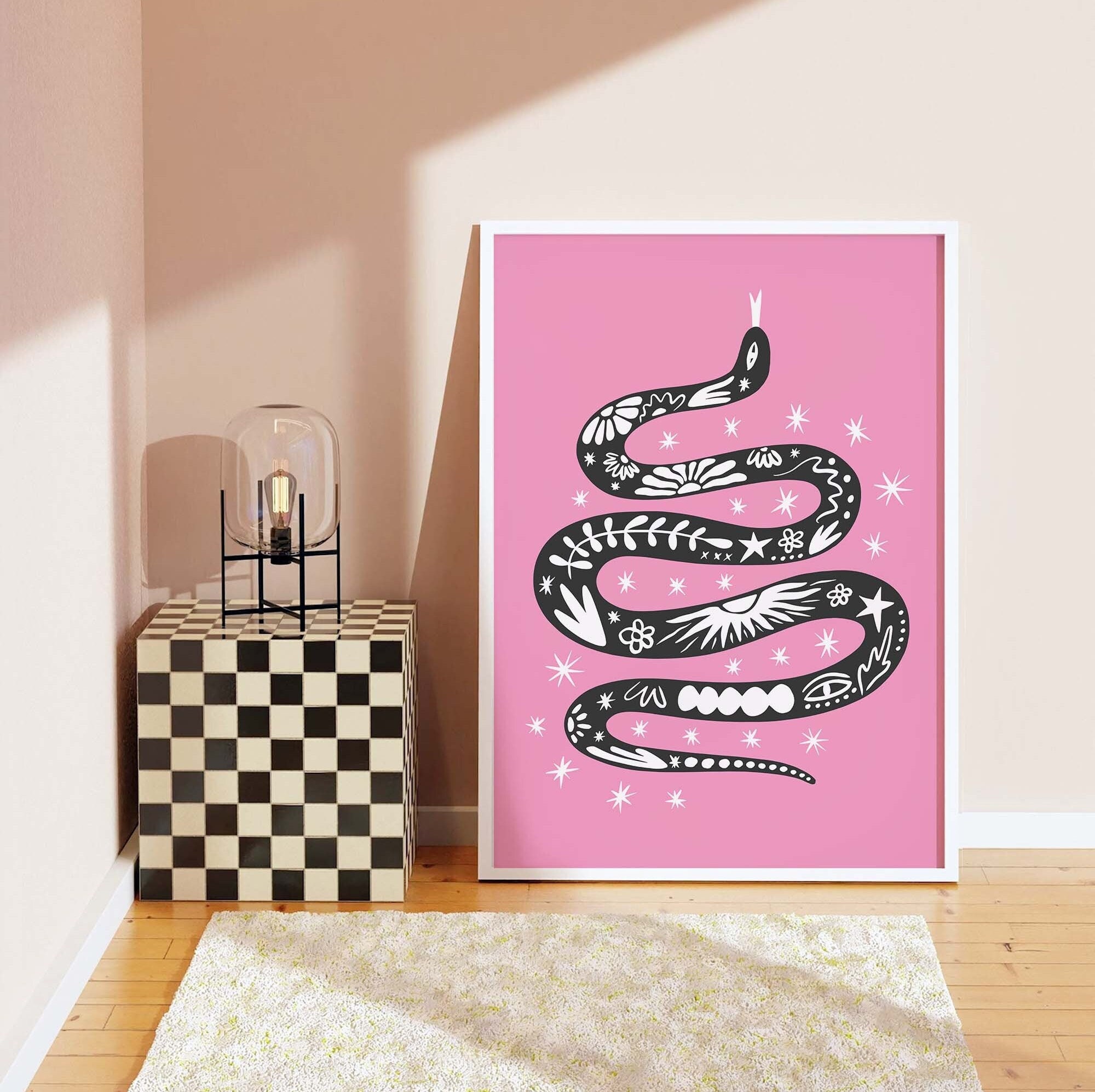 Magic Snake Print