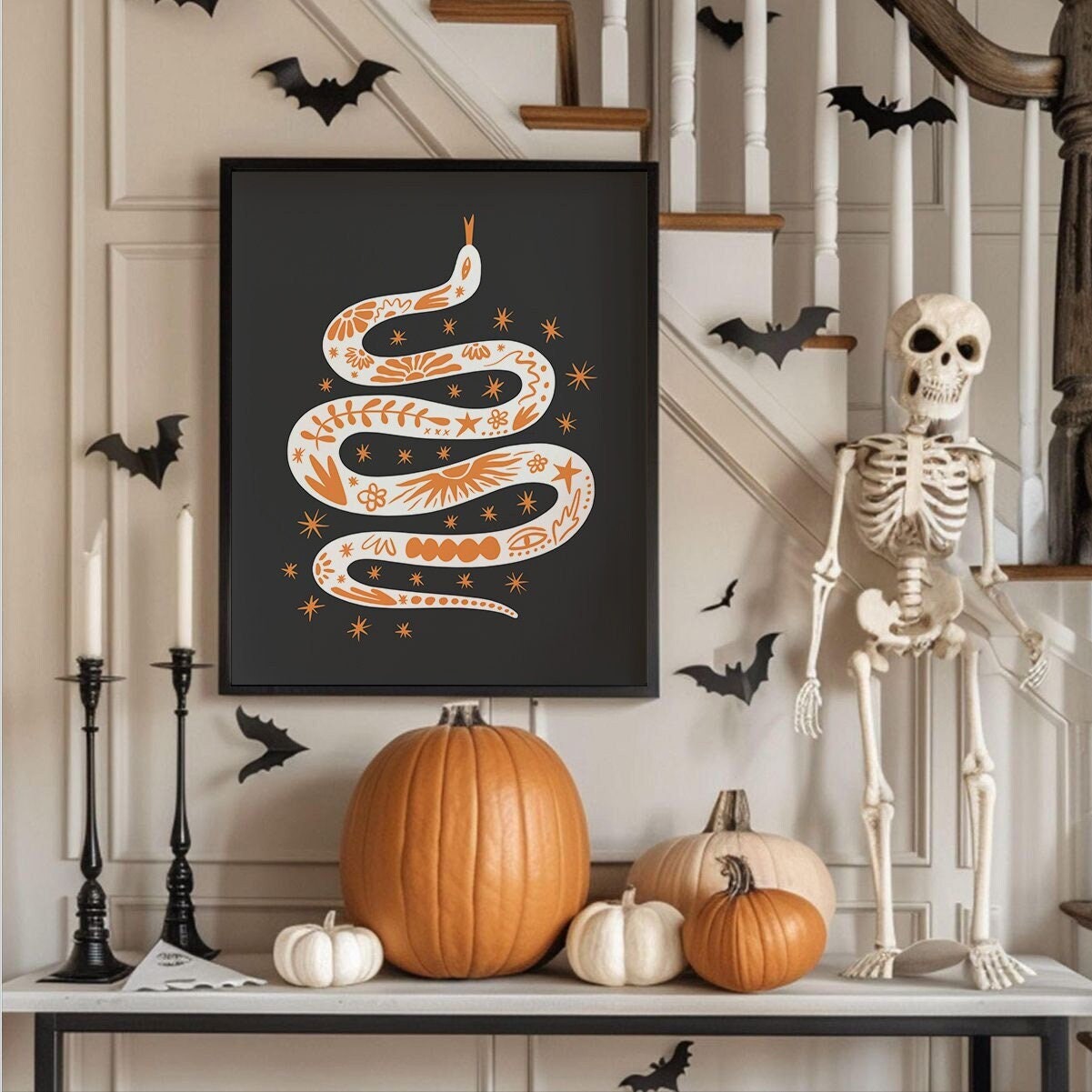 Magic Snake Print