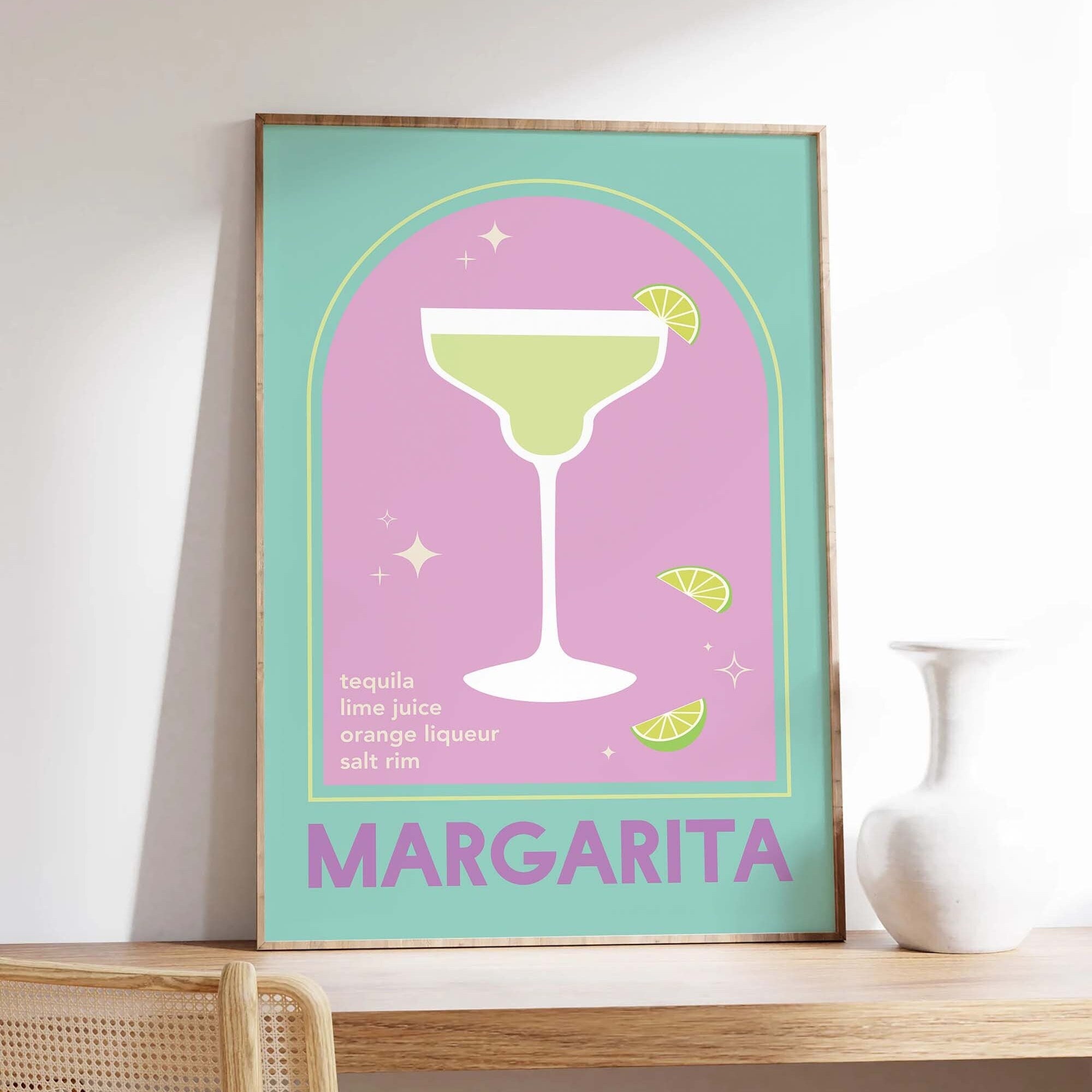 Margarita Cocktail Print - Image 2