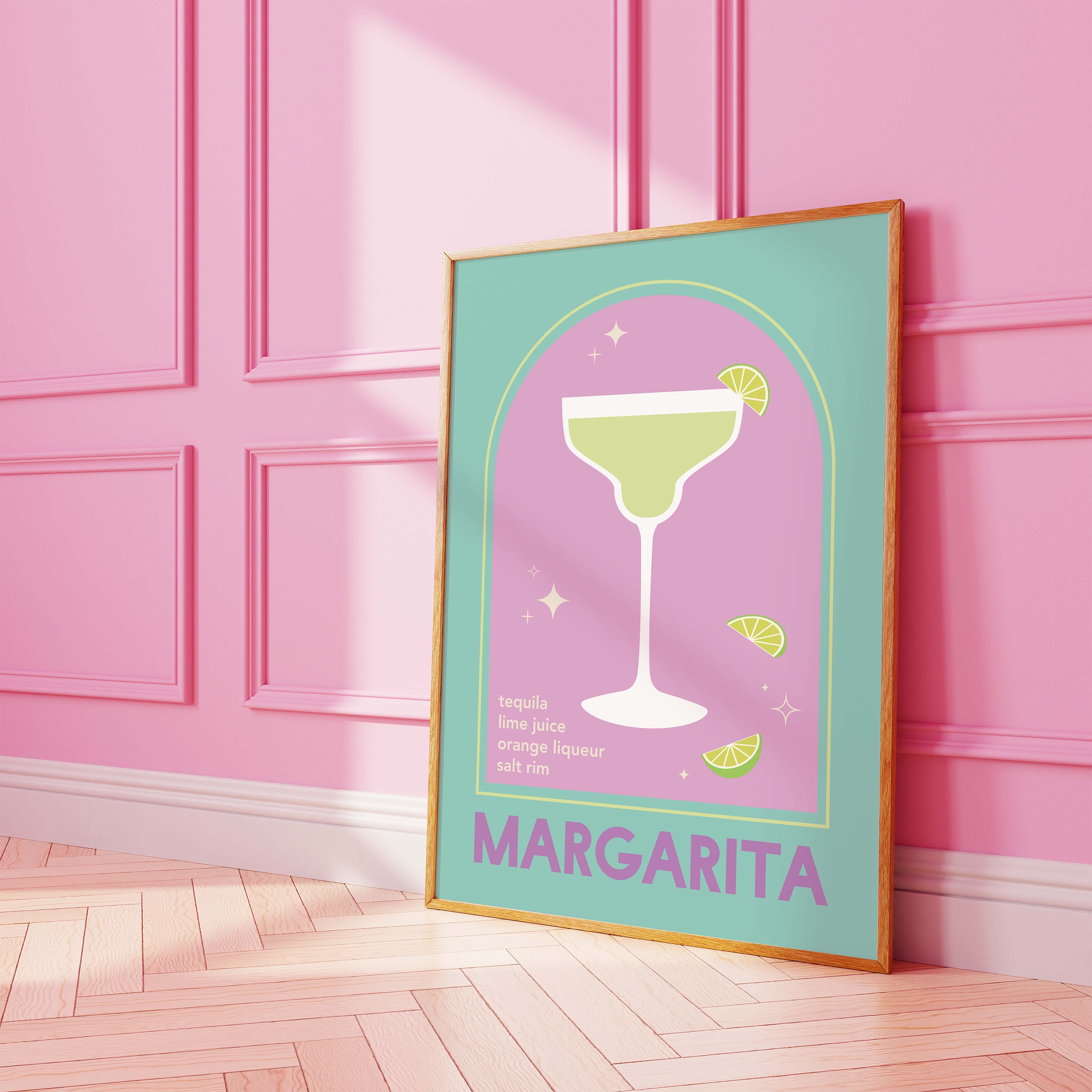 Margarita Cocktail Print - Image 3