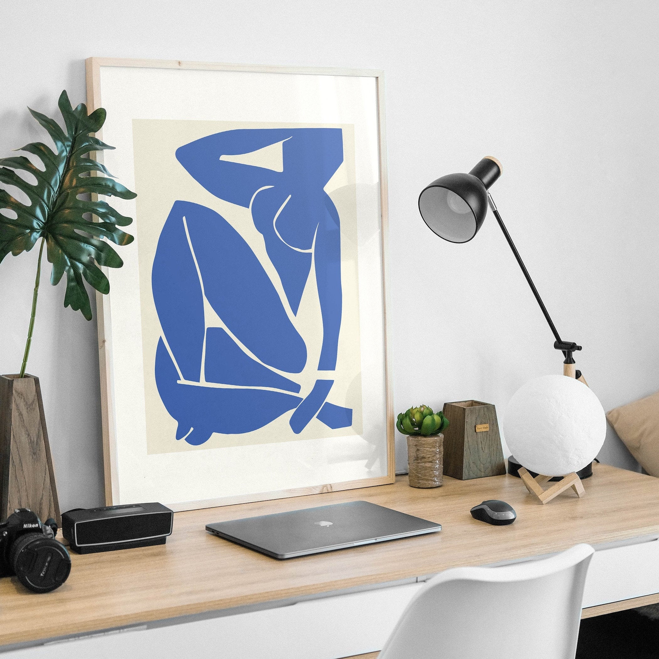 Matisse Exhibition Blue Nude Print - Image 3