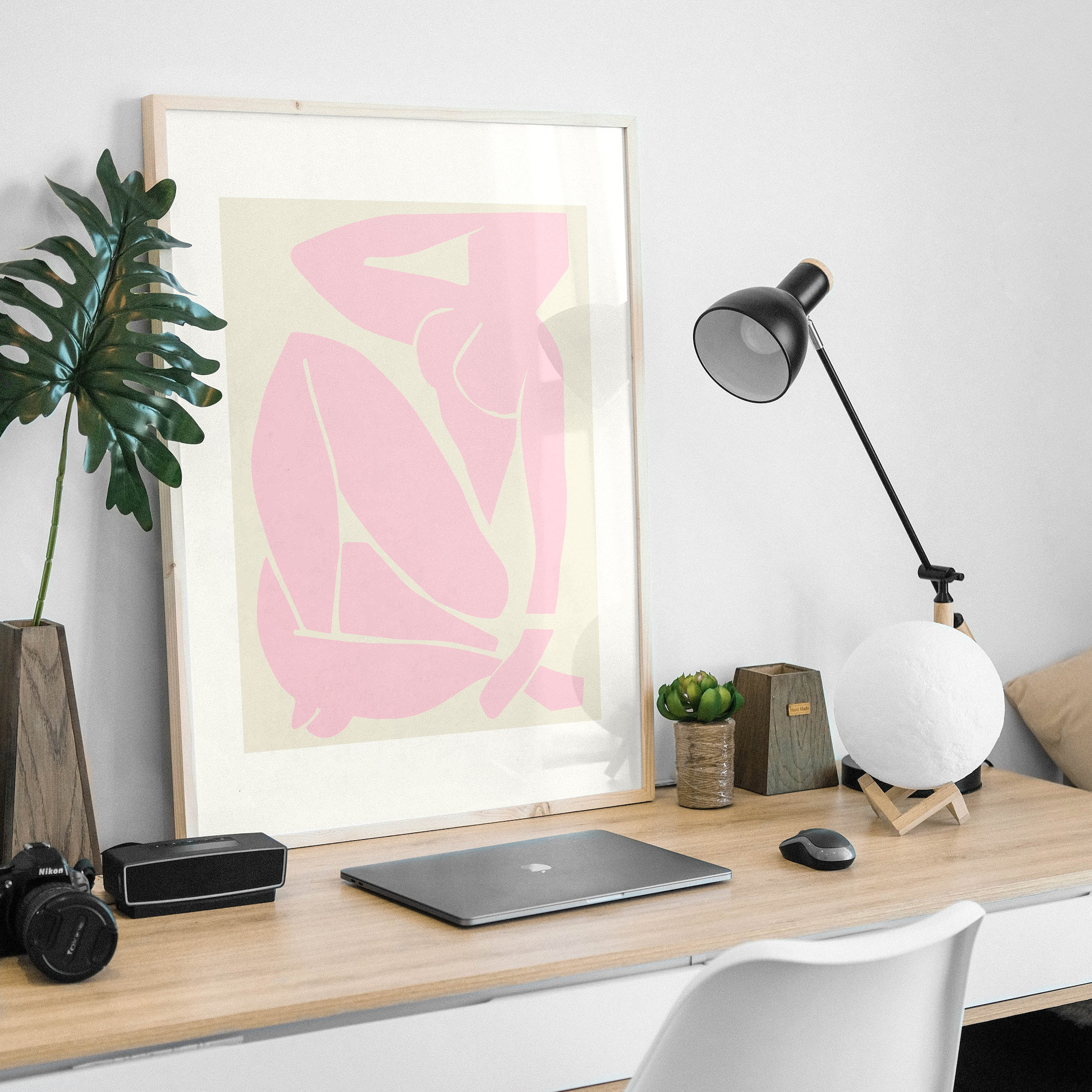 Matisse Exhibition Pink Nude Print - Image 5