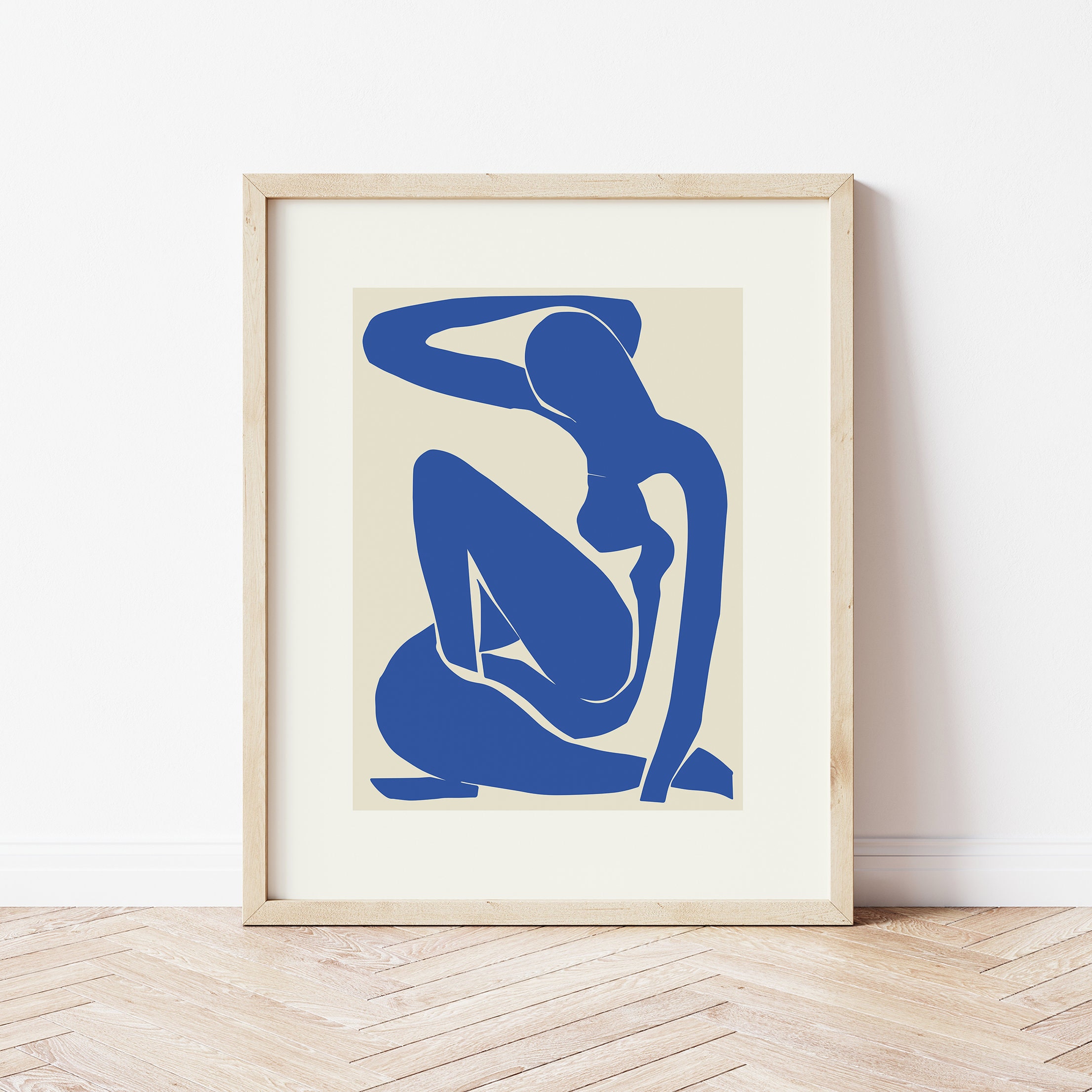 Matisse Exhibition Poster Blue Nude Print - Image 2